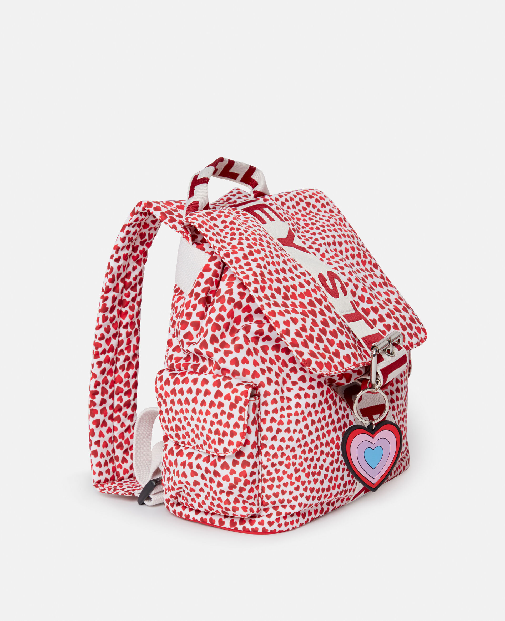 High Summer Hearts Backpack-Multicolour-model