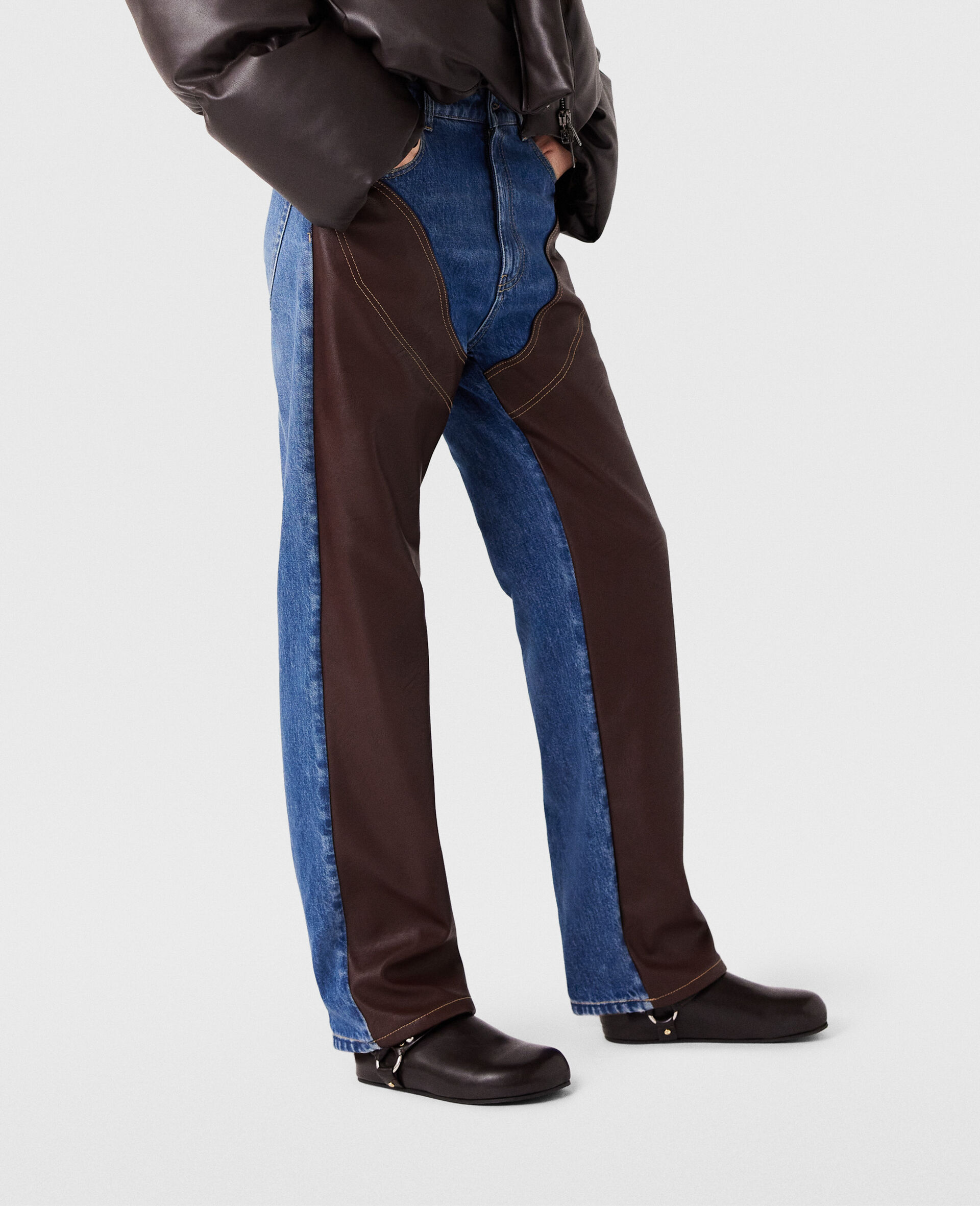 Elyse Studded Clogs -Brown-large image number 1