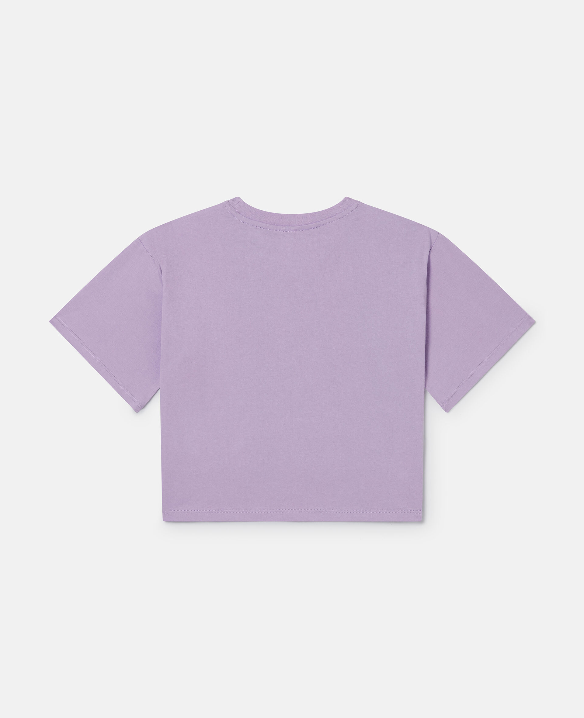 Kurzes T-Shirt mit Stella Woodland-Schriftzug-Purple-large Kurzes T-Shirt mit Stella Woodland-Schriftzug-Purple-large image number 2