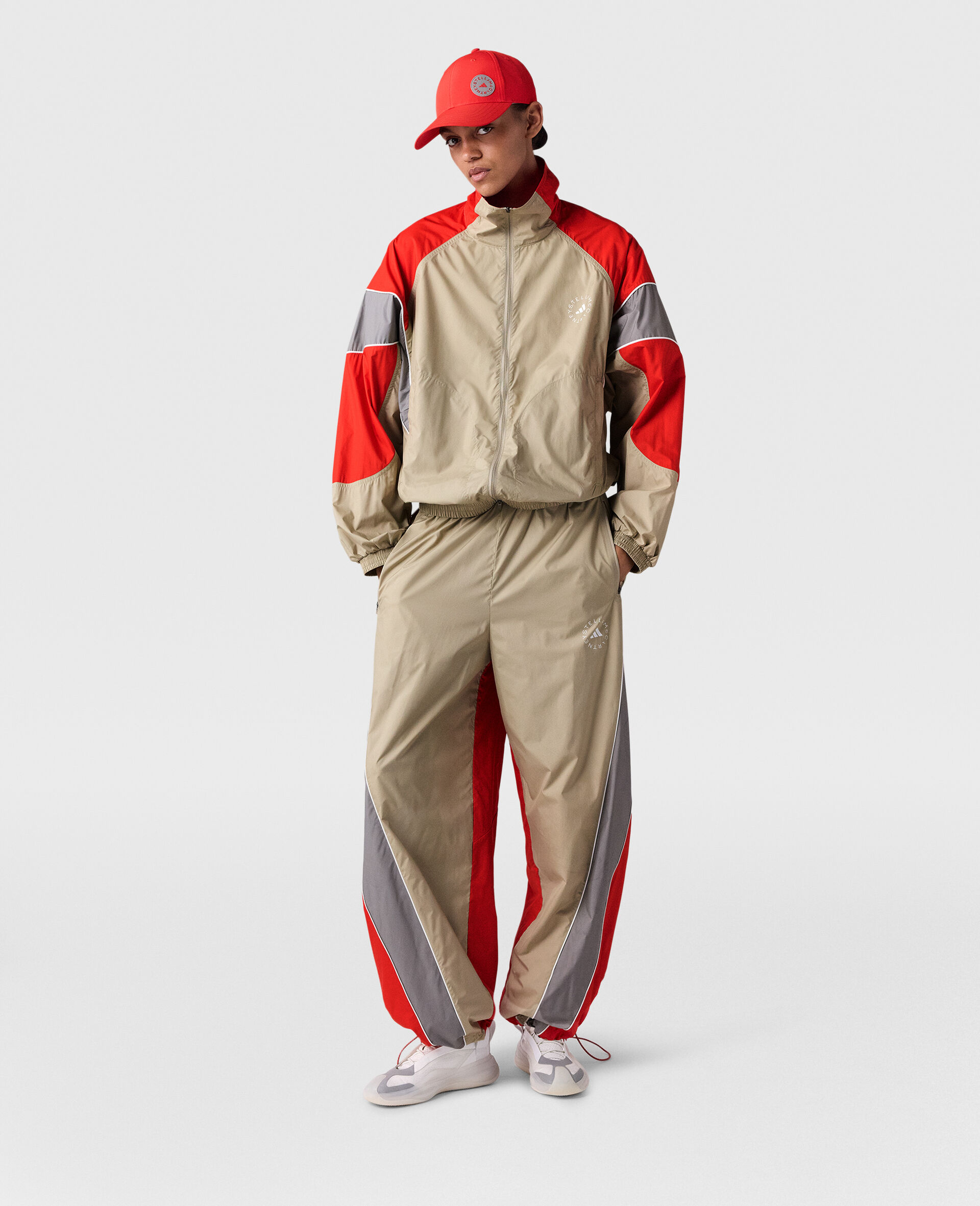 TrueLife Woven Track Jacket -Beige-large TrueLife Woven Track Jacket -Beige-large image number 4