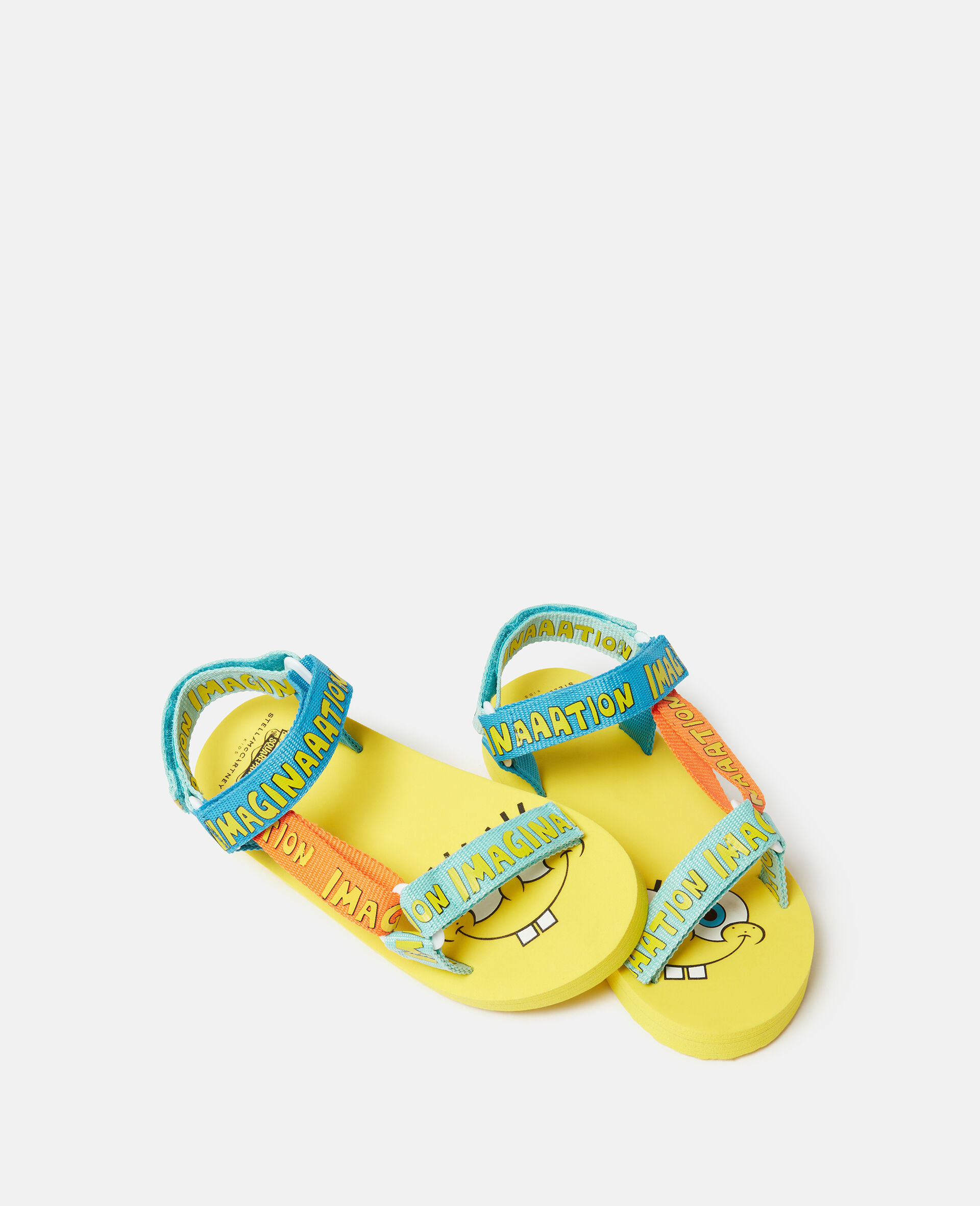 SpongeBob Graphic Sandals-Yellow-large image number 3