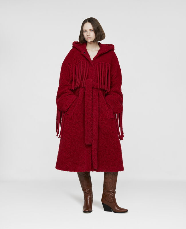 stellamccartney.com | Teddy Coat with Fringing