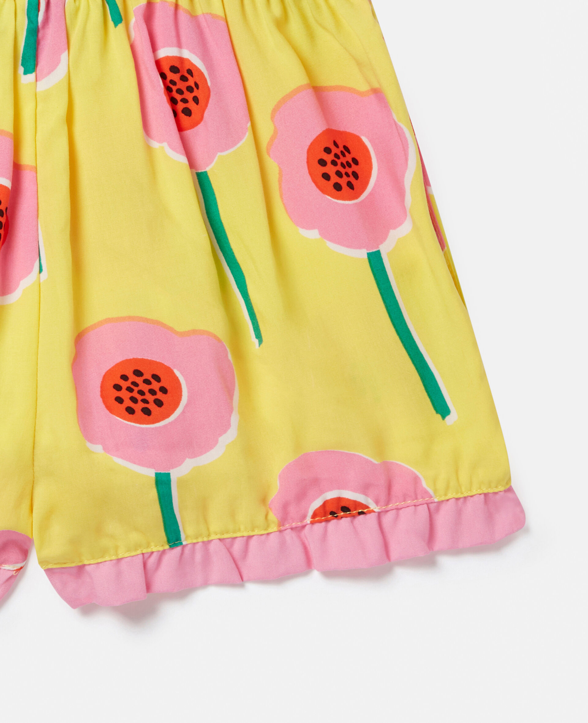 Flower Print Shorts-Multicoloured-large image number 3