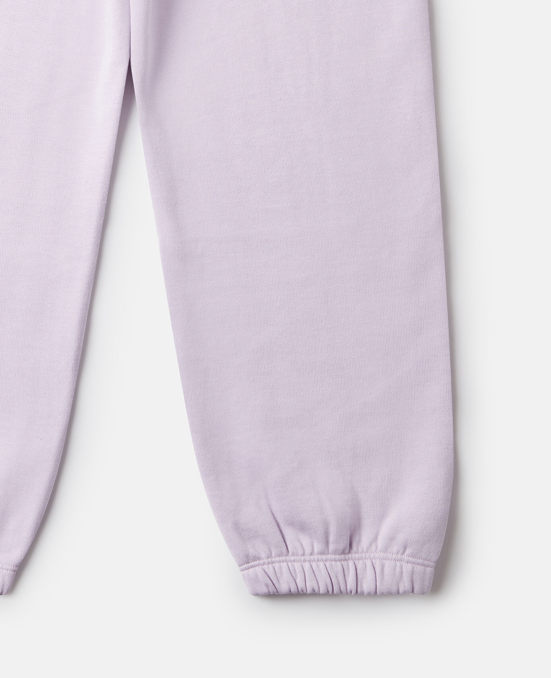 Elasticated Drawstring Sweatpants-Purple-large image number 3