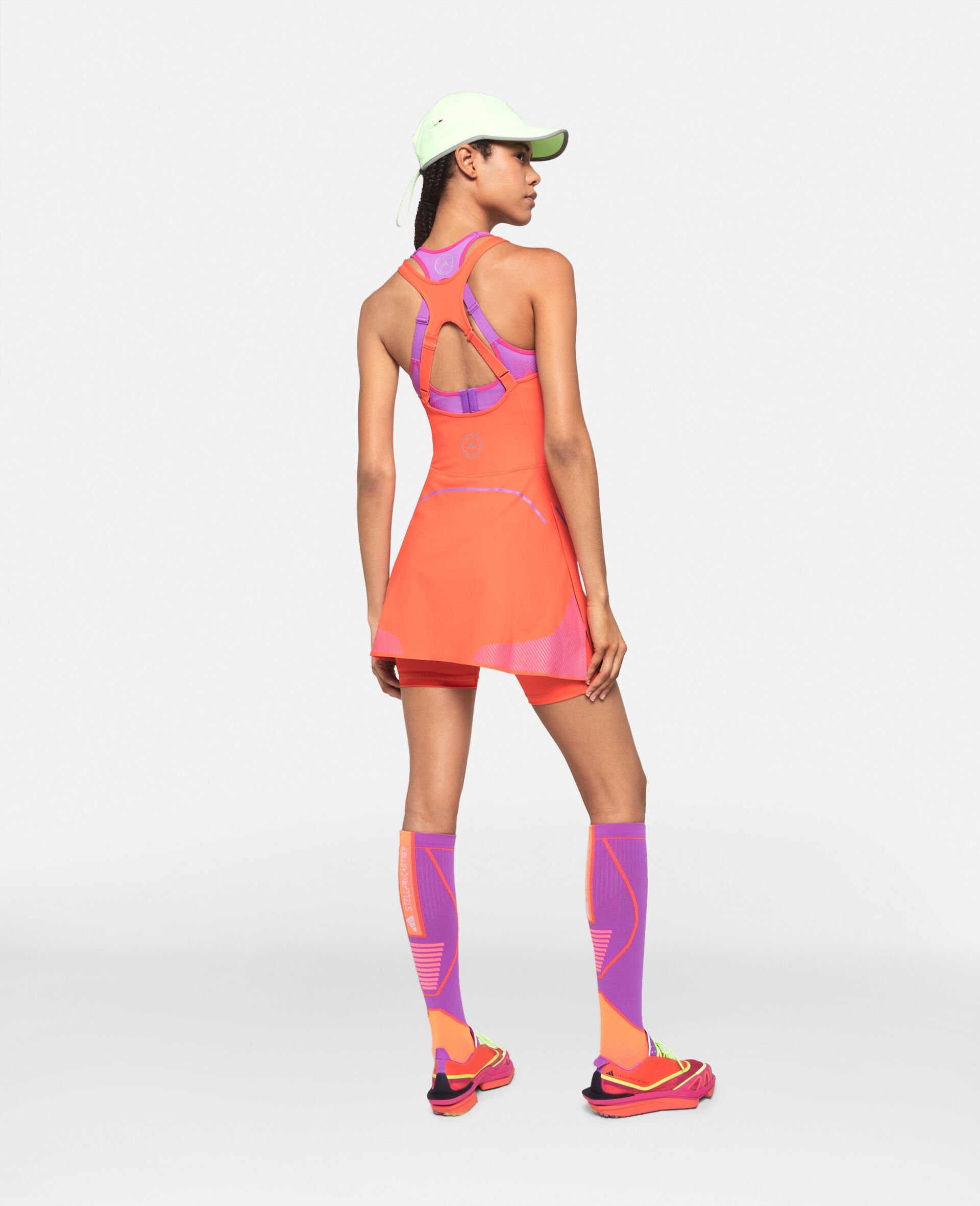 TruePace Running Dress-Orange-large image number 2