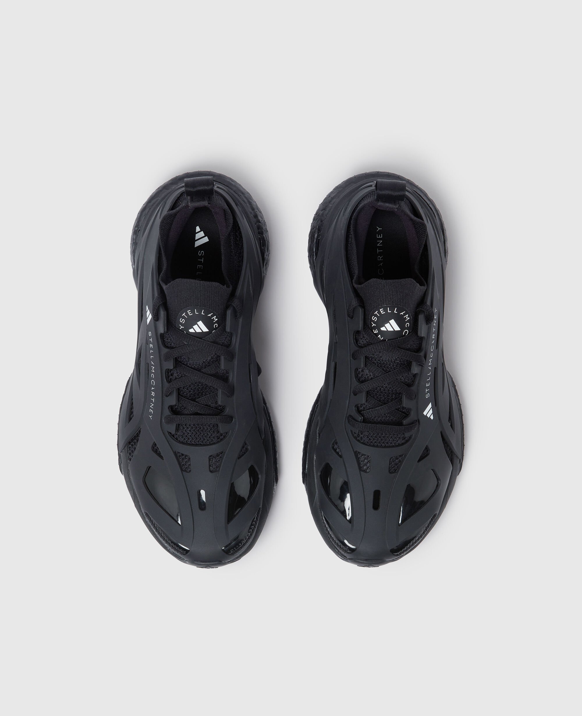 Women Black Solarglide Running Sneakers | Stella McCartney US