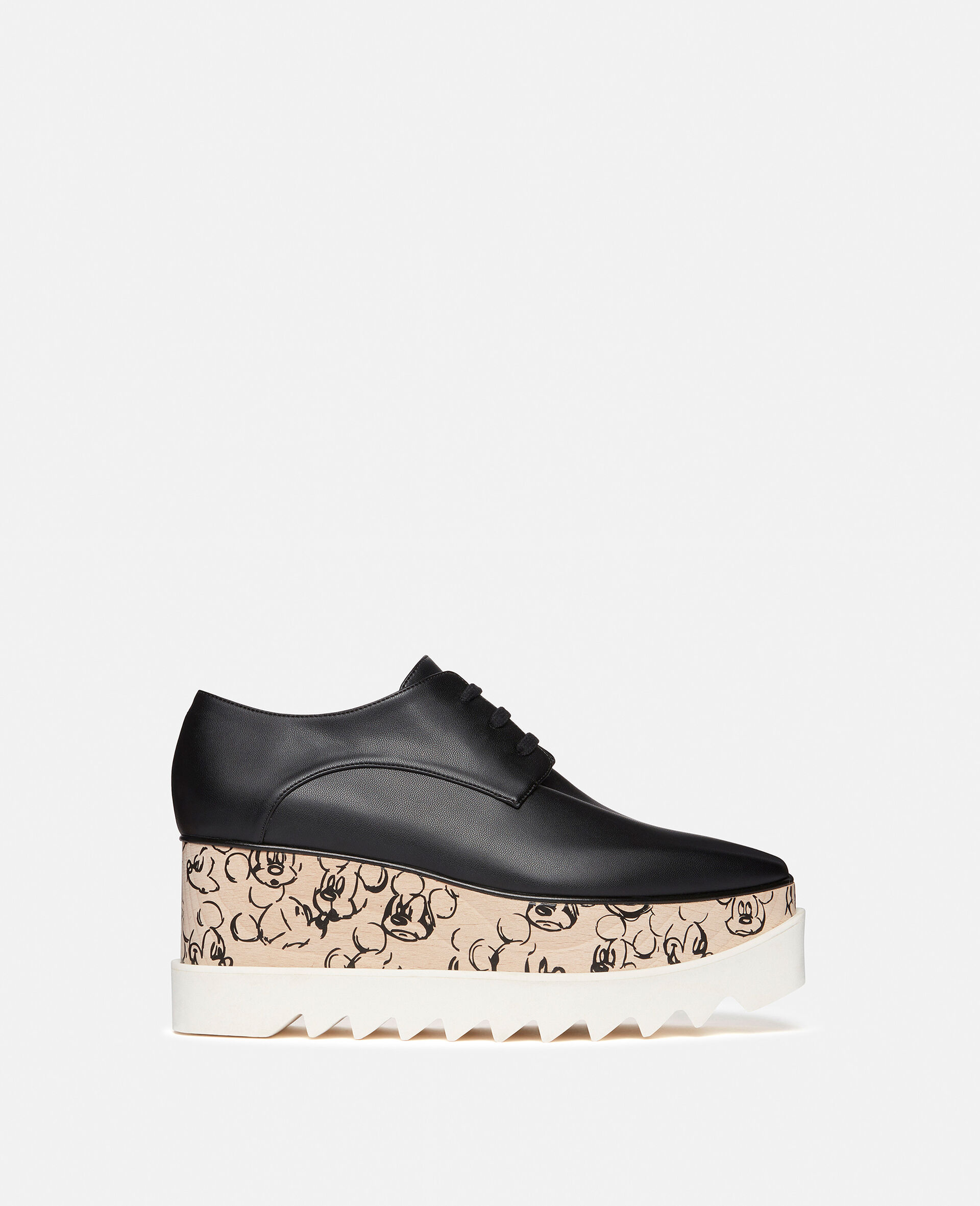 Fantasia Mickey Print Elyse Platforms-Black-large image number 0