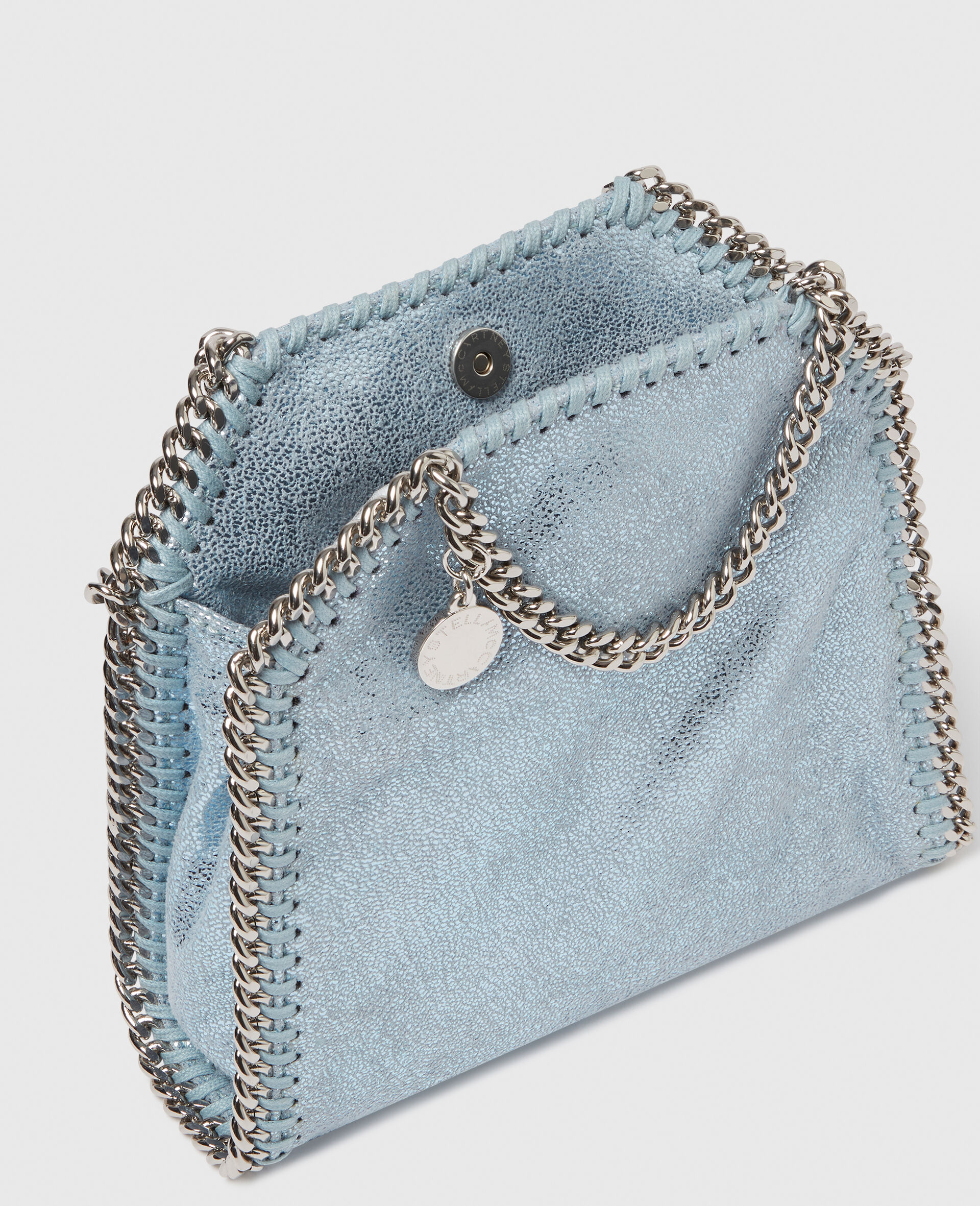 Falabella Tiny Tote Bag-Silver-large image number 3