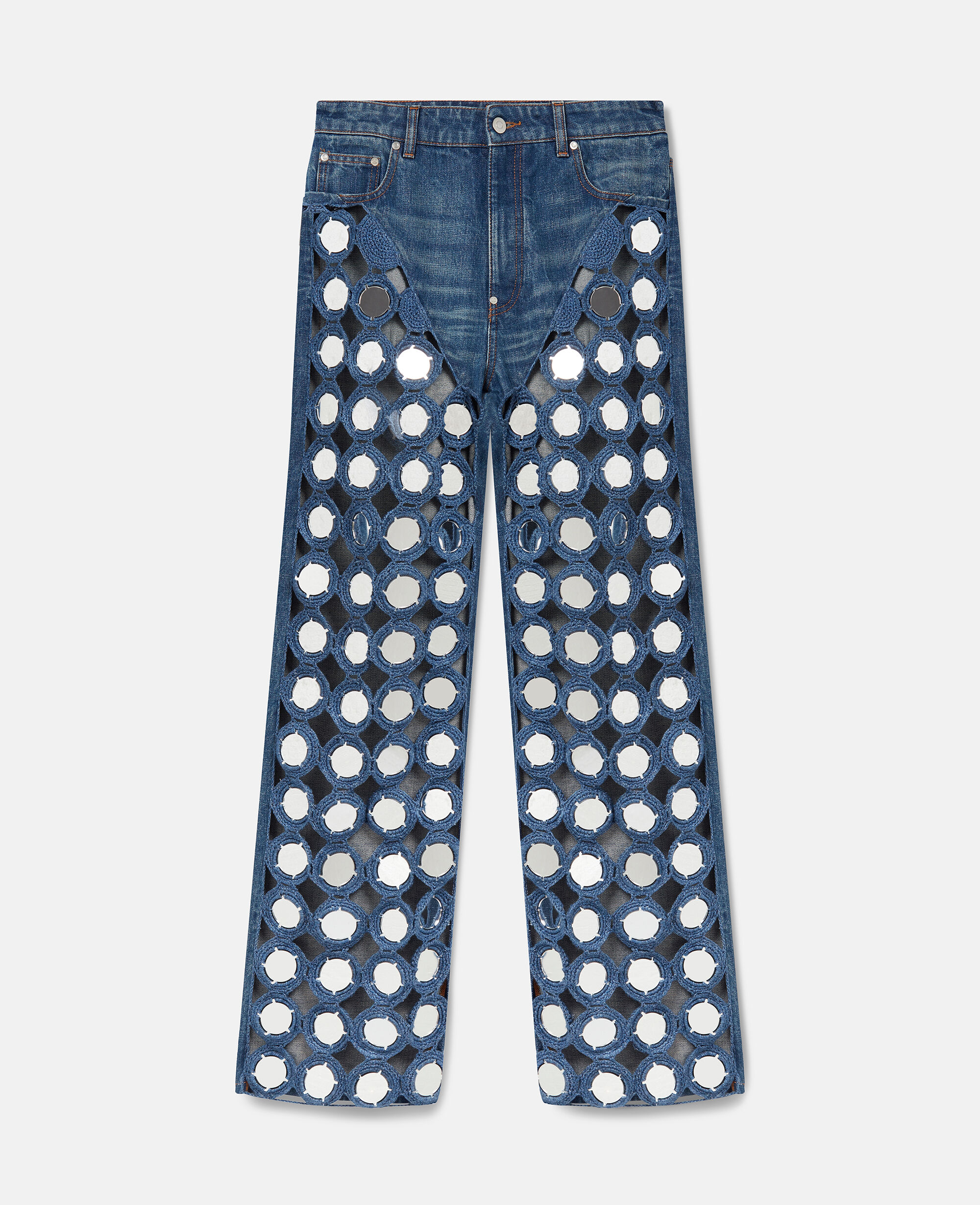 Stella McCartney Stella McCartney Workwear wide-leg jeans DENIM ｜MATCHESFASHION（マッチズファッション)