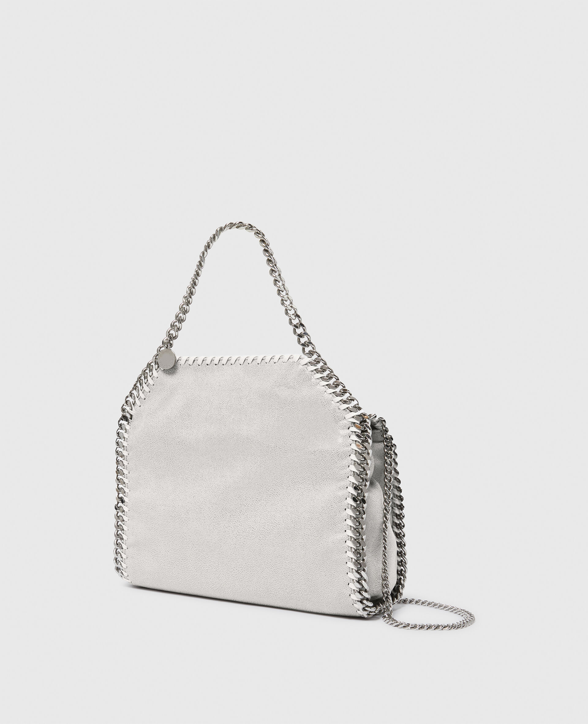 Falabella Mini Tote Bag Airlite-Grey-medium