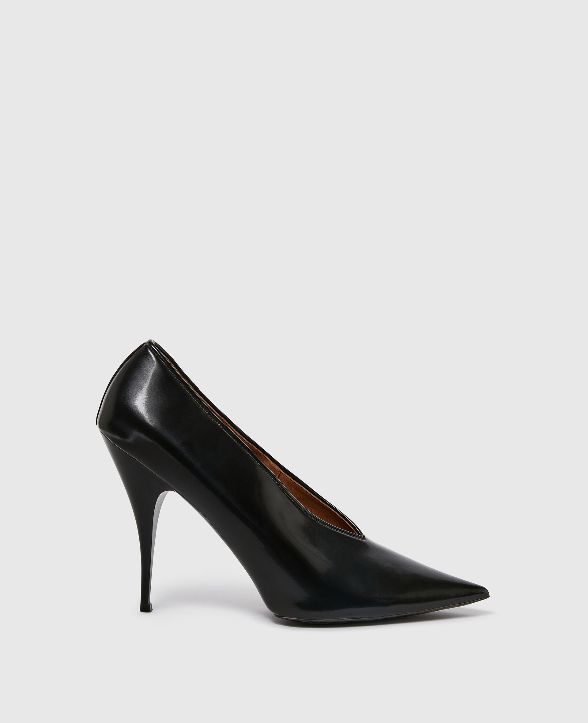 Plateau Platform Pumps-Black-medium