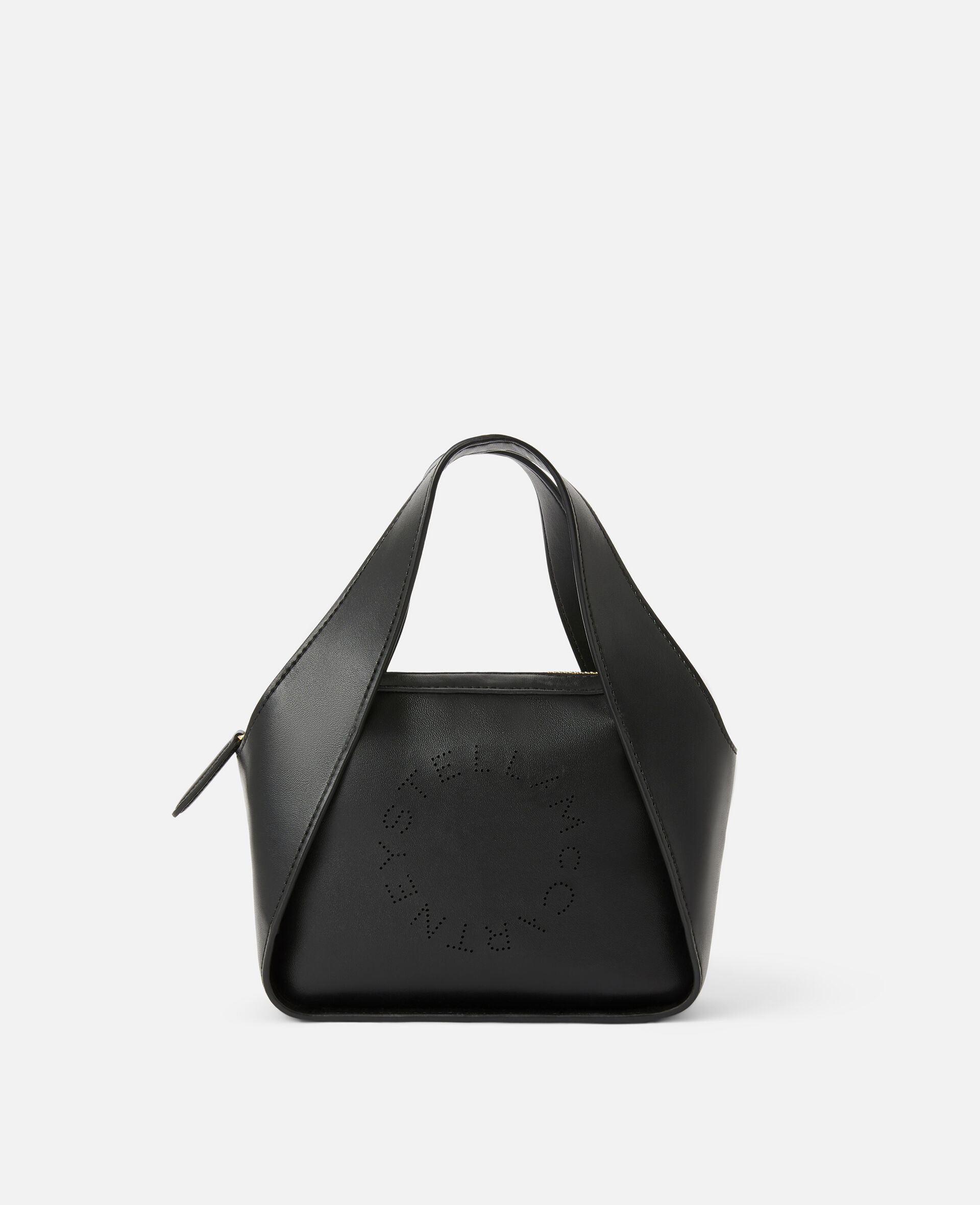 Mini-Crossbody Bag mit Stella-Logo -Schwarz-large