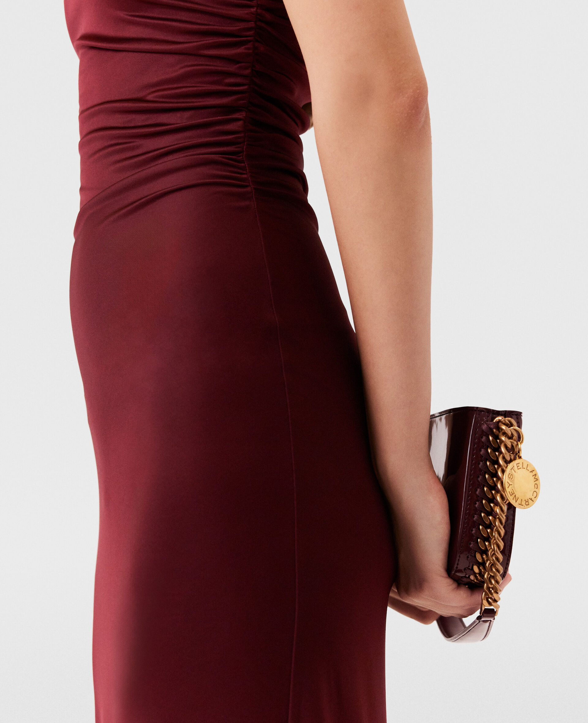 Falabella Pochette Shoulder Bag-Burgundy-large image number 6