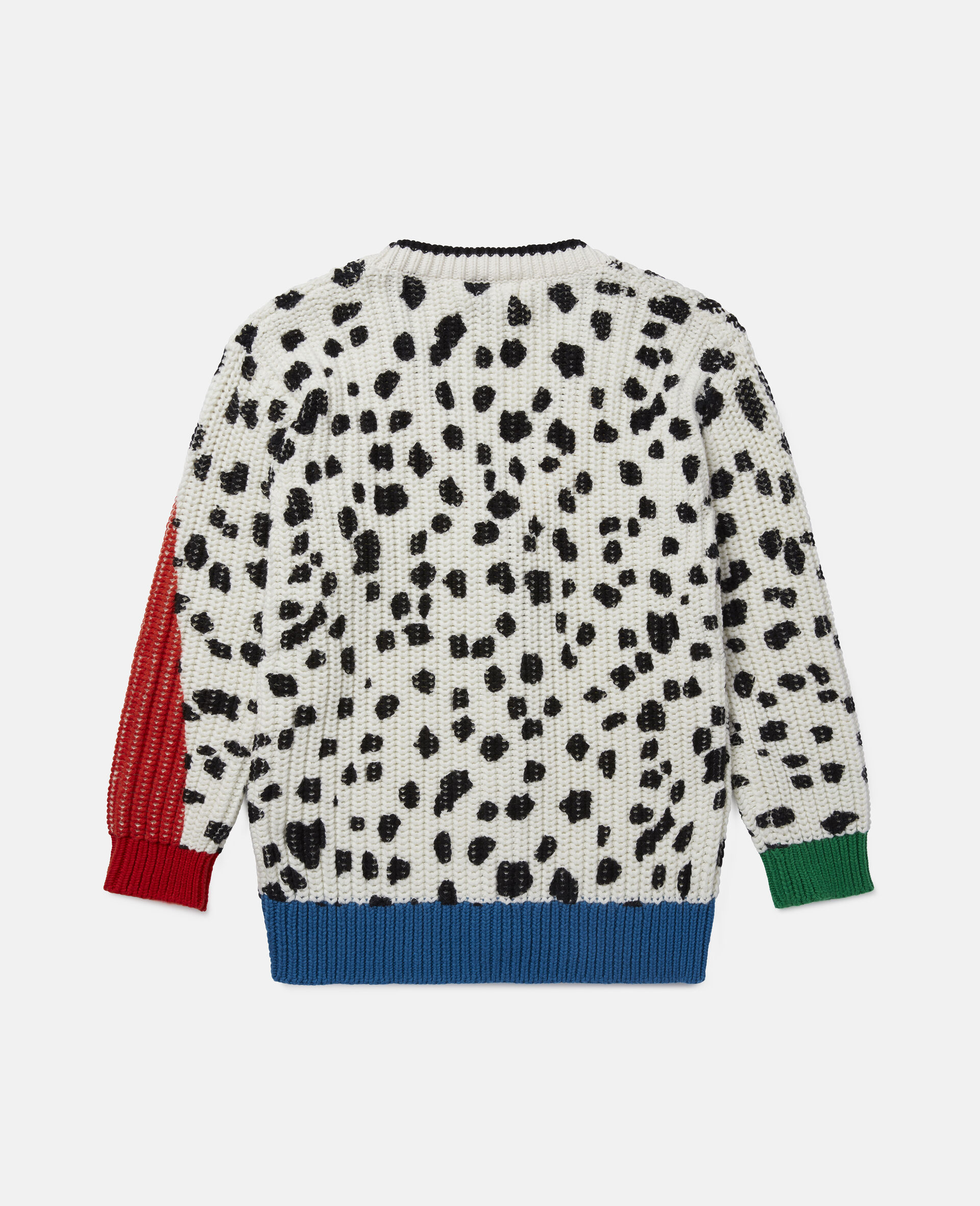 Dalmatian Spots Knit Cardigan -Multicolour-large image number 3