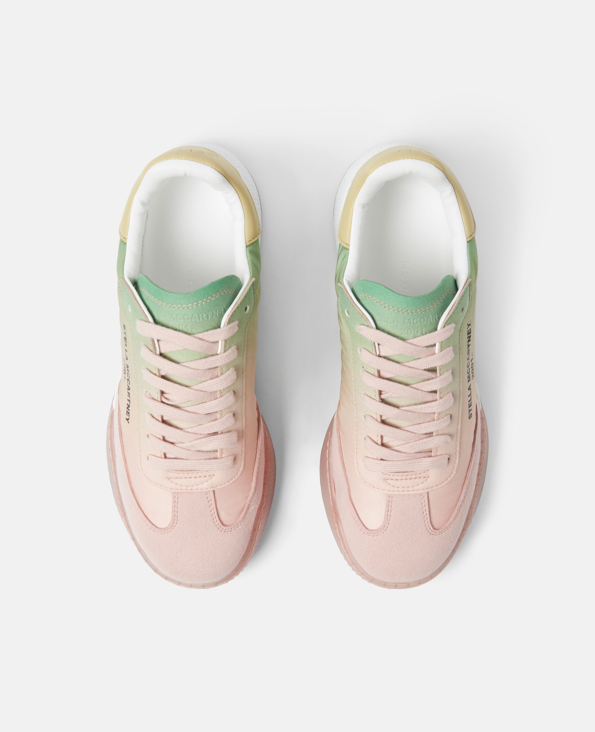 Loop Lace-up Sneakers-Pink-large image number 3