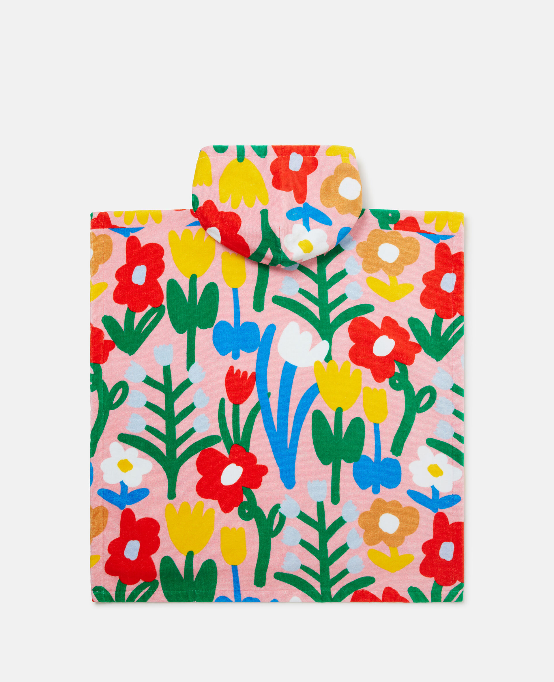 Love Motif Towel Dress-Orange-large image number 2