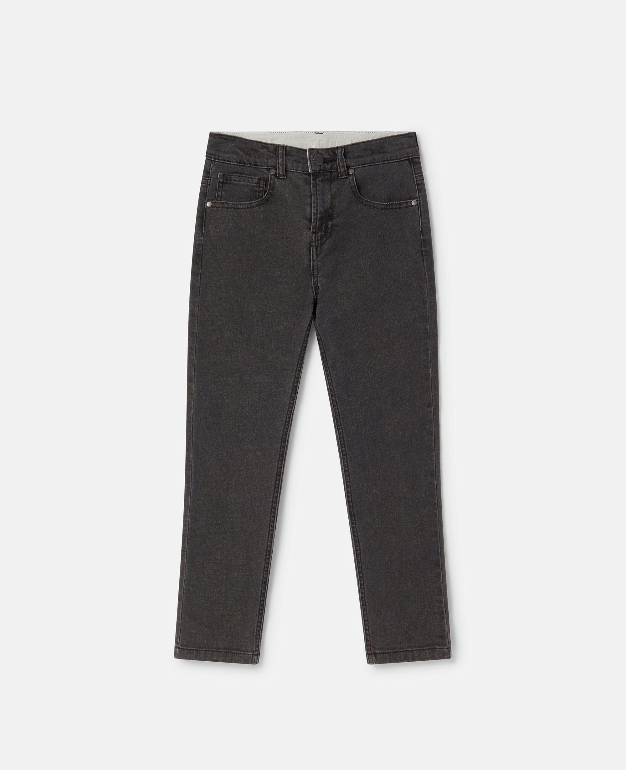 Women Black Slim Leg Jeans | Stella McCartney US