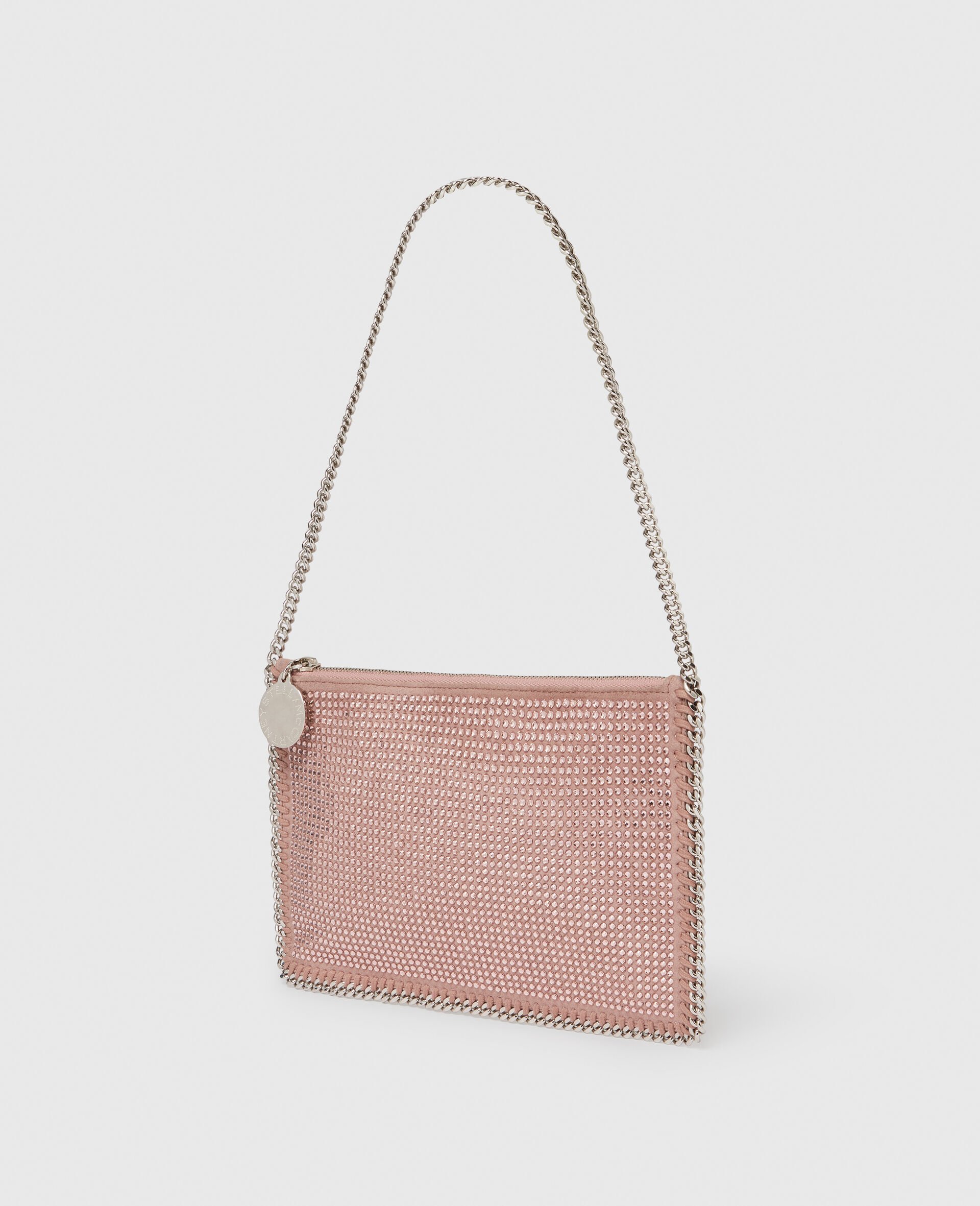Falabella Pochette Shoulder Bag-Pink-medium