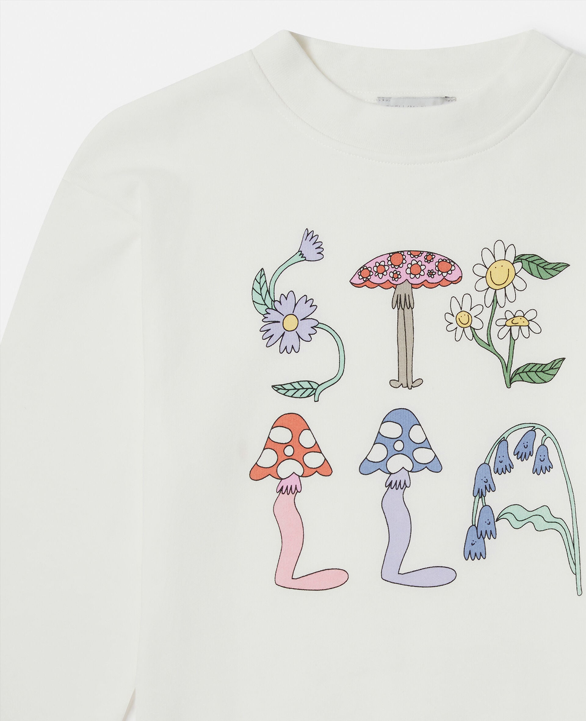 Stella Mccartney White Woodland Friends T-Shirt