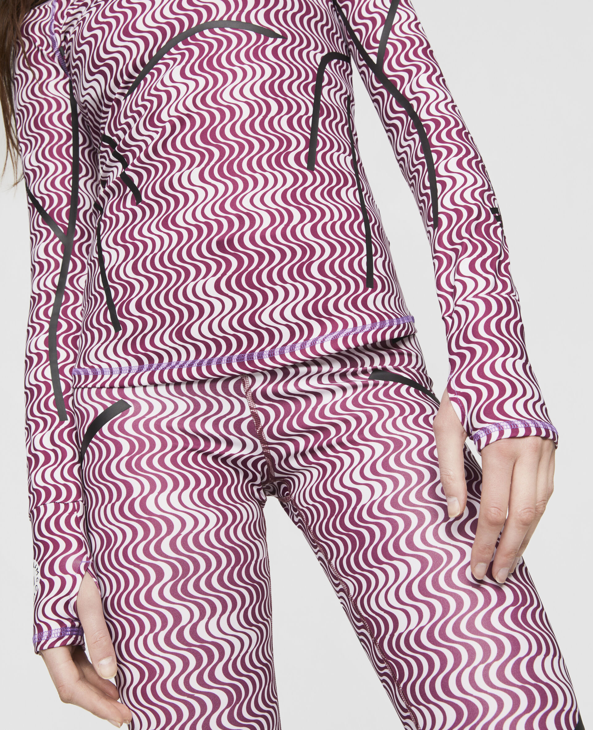 Women White Training Longsleeve Printed Shirt Stella McCartney US