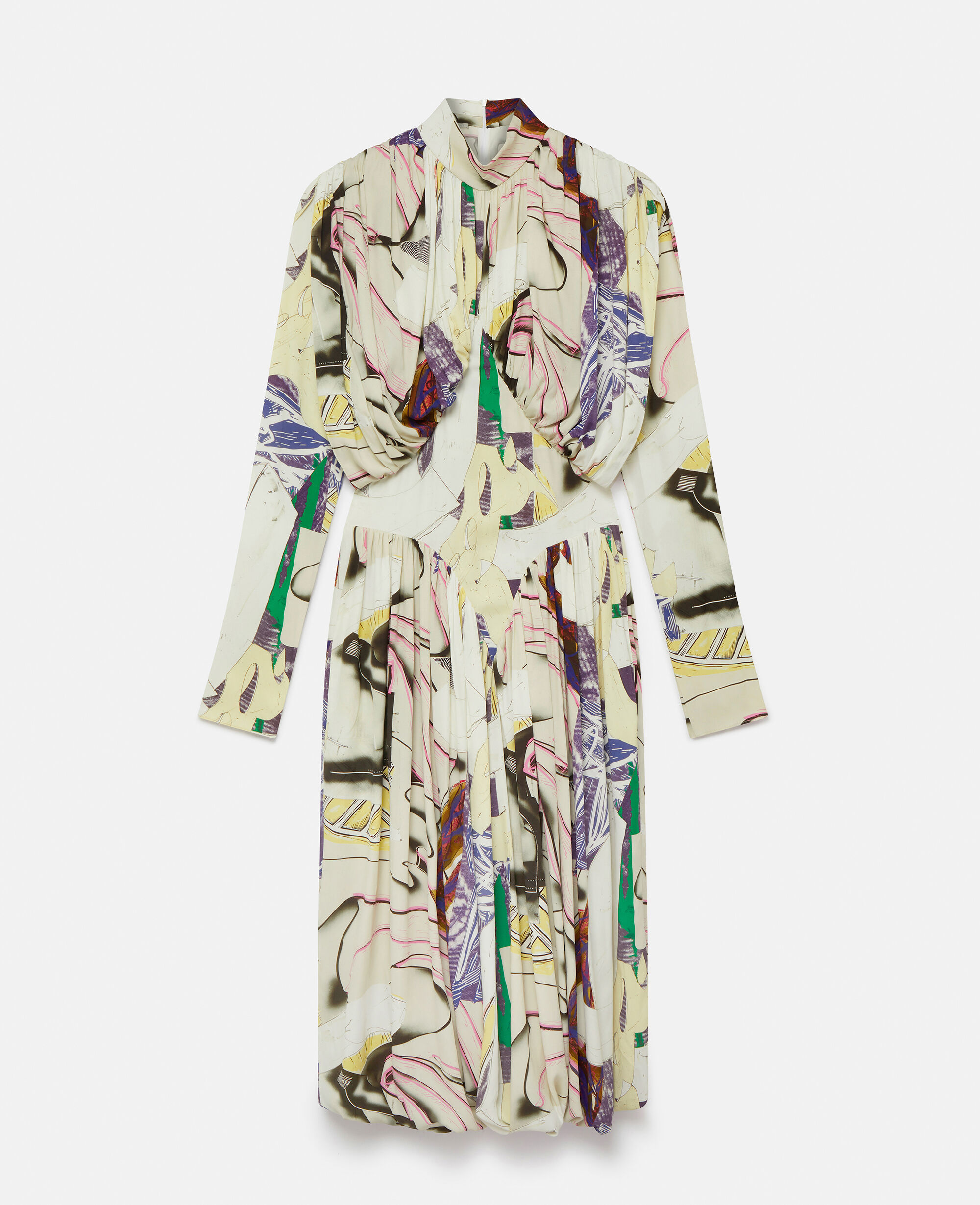 Robe midi Stella McCartney en coloris Blanc Femme Vêtements Vêtements de nuit Robes de chambre et peignoirs 