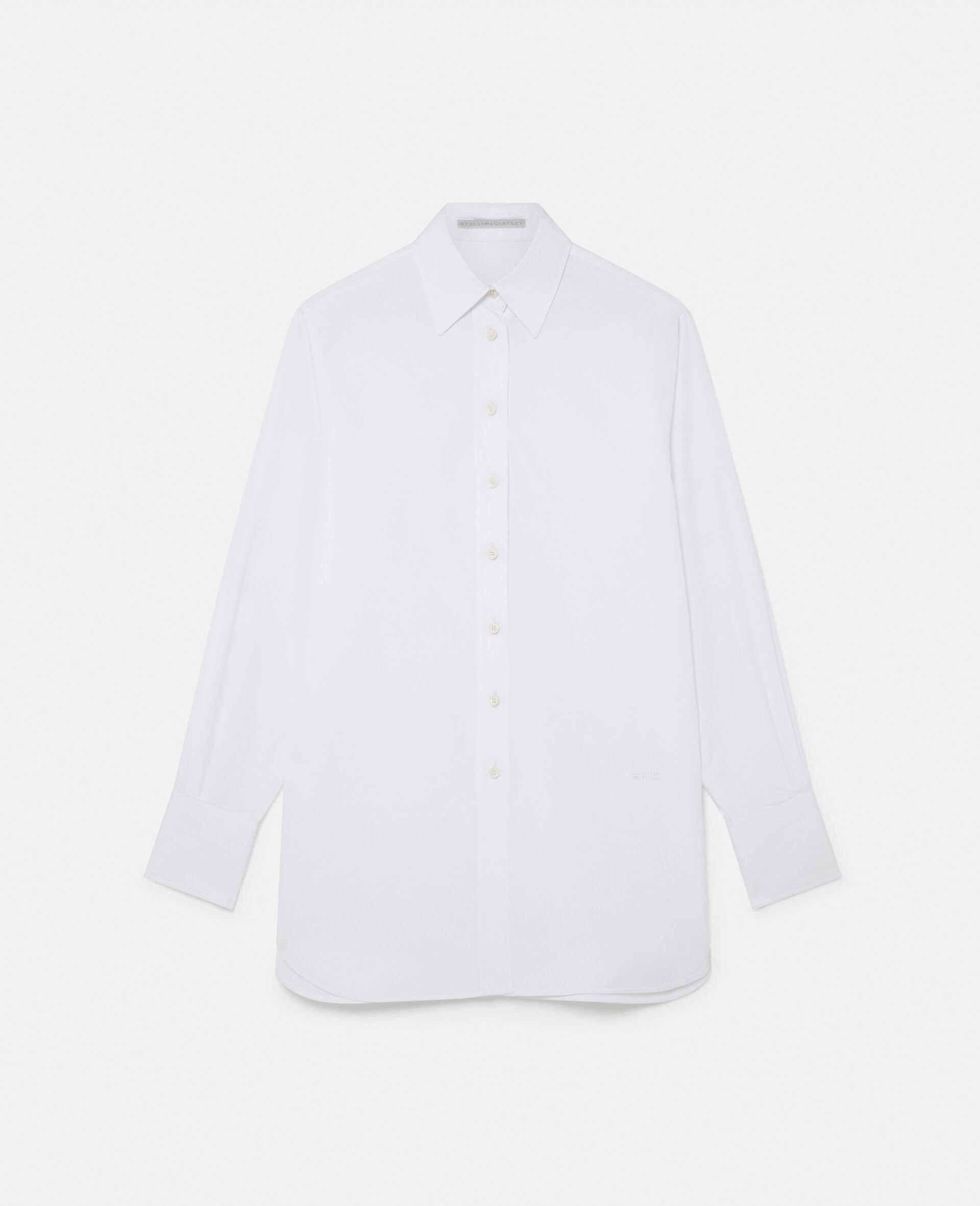 Classic Collar Long-Sleeve Shirt-White-large Classic Collar Long-Sleeve Shirt-White-large image number 0