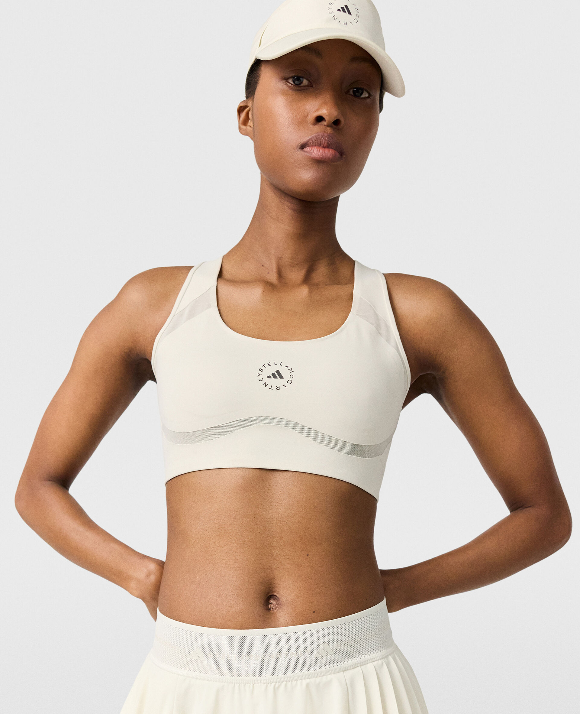 TruePurpose Power Impact Training Bra-Beige-model