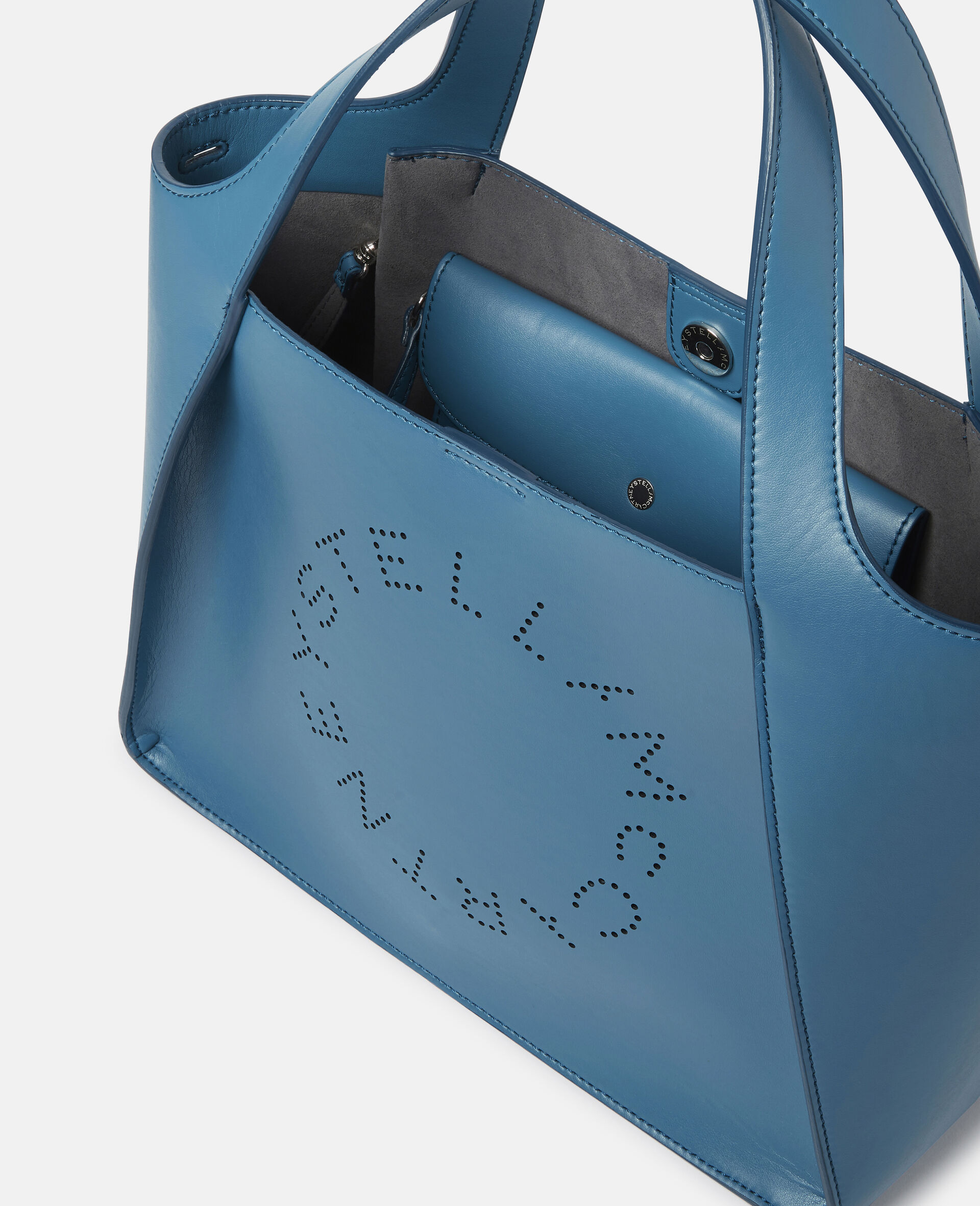 Stella Logo Crossbody Bag-Blue-large image number 3