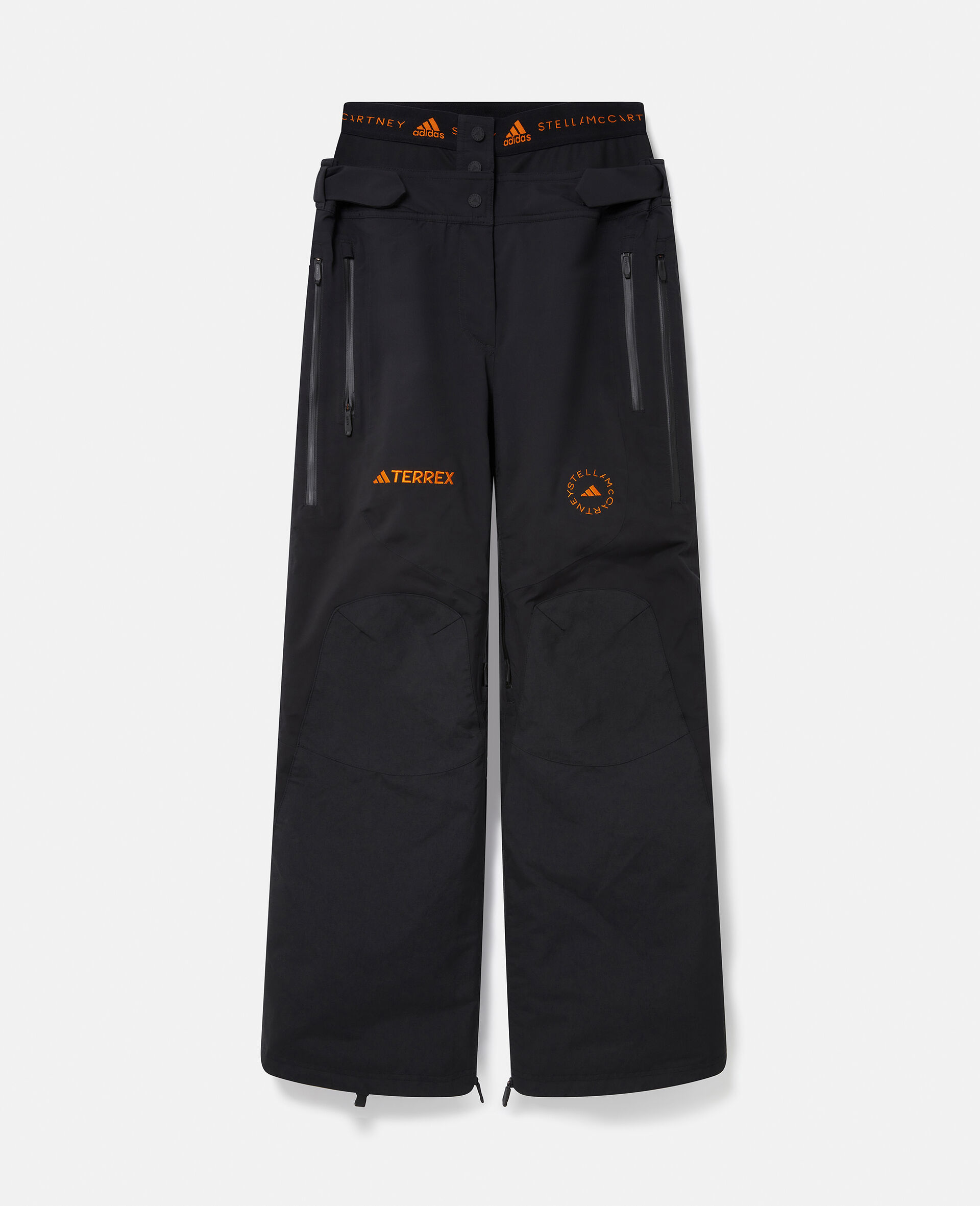 Pantaloni da sci isolanti a doppio strato Terrex TrueNature-Nero-medium