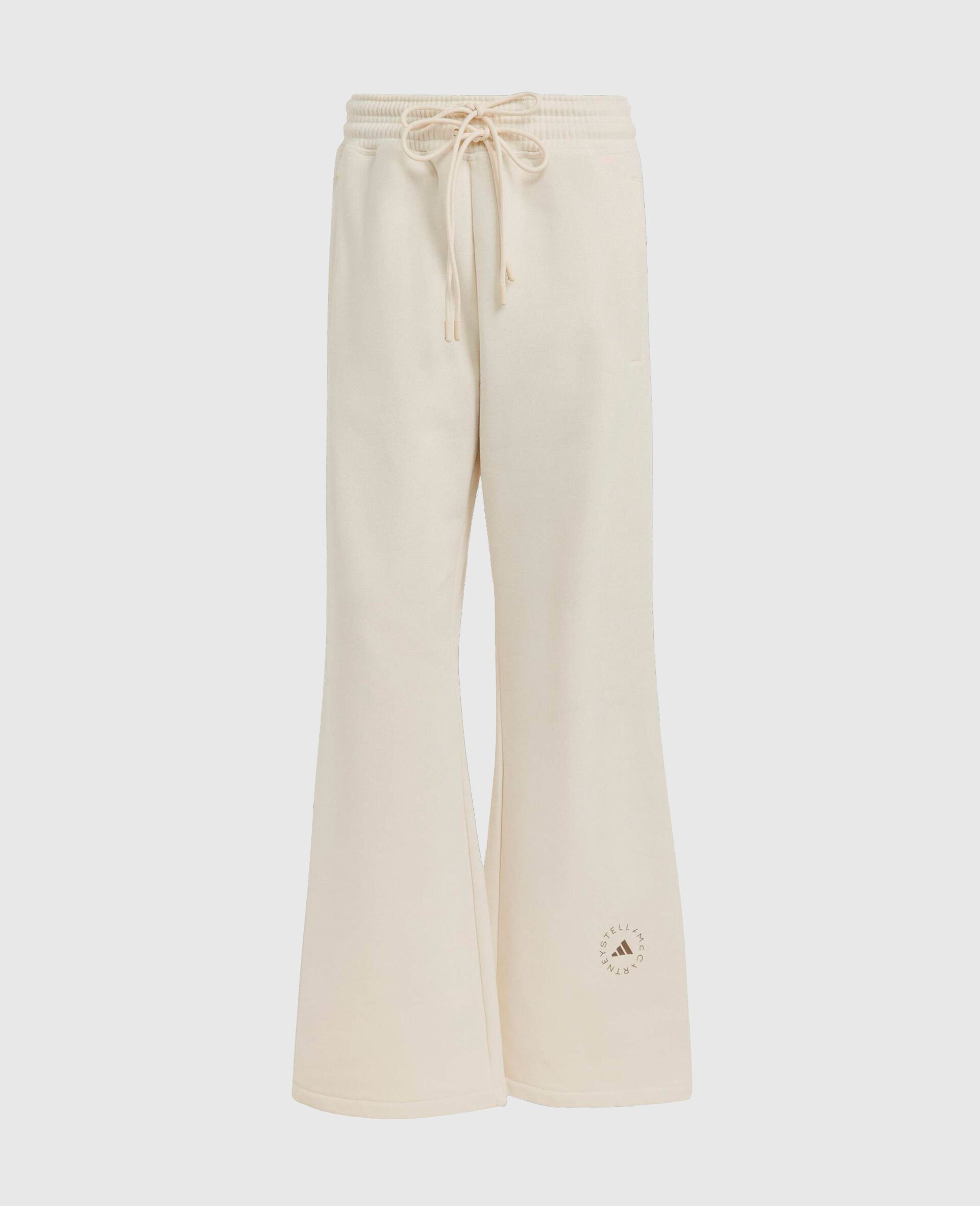 Logo Straight-Leg Joggers-Beige-medium