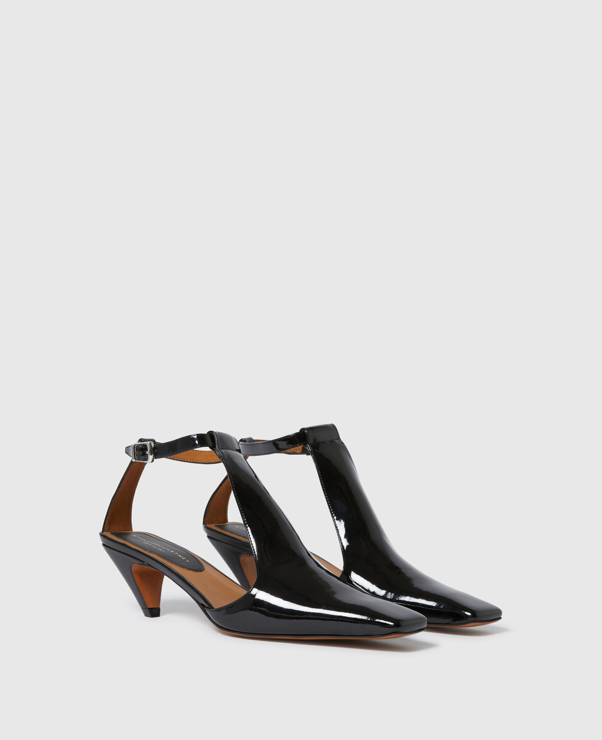 Stella Spur Kitten Heels-Black-large image number 1