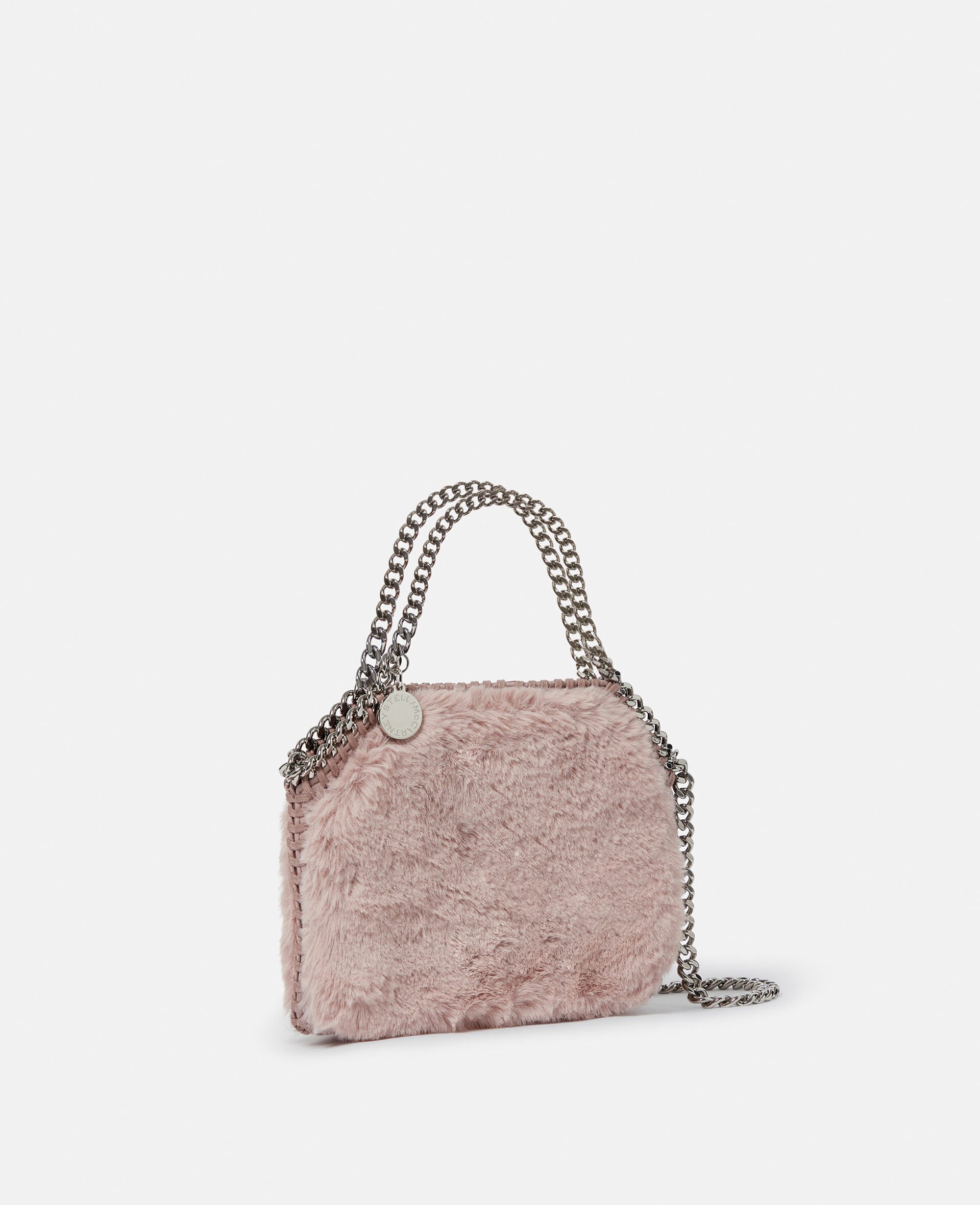 Falabella Tiny Teddy Tote Bag-Pink-large image number 1