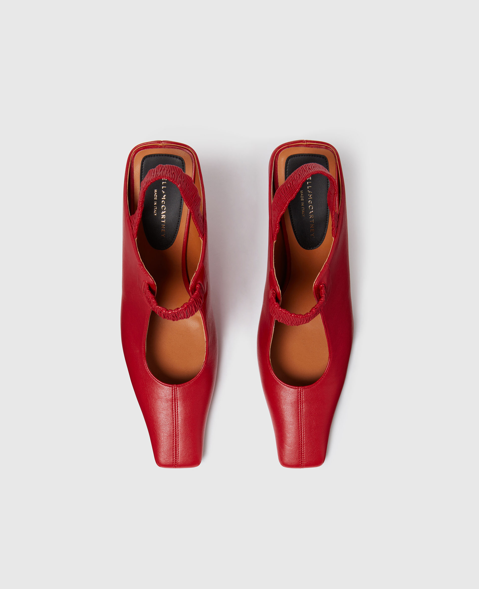 Stella Spur Slingbacks-Red-large image number 4