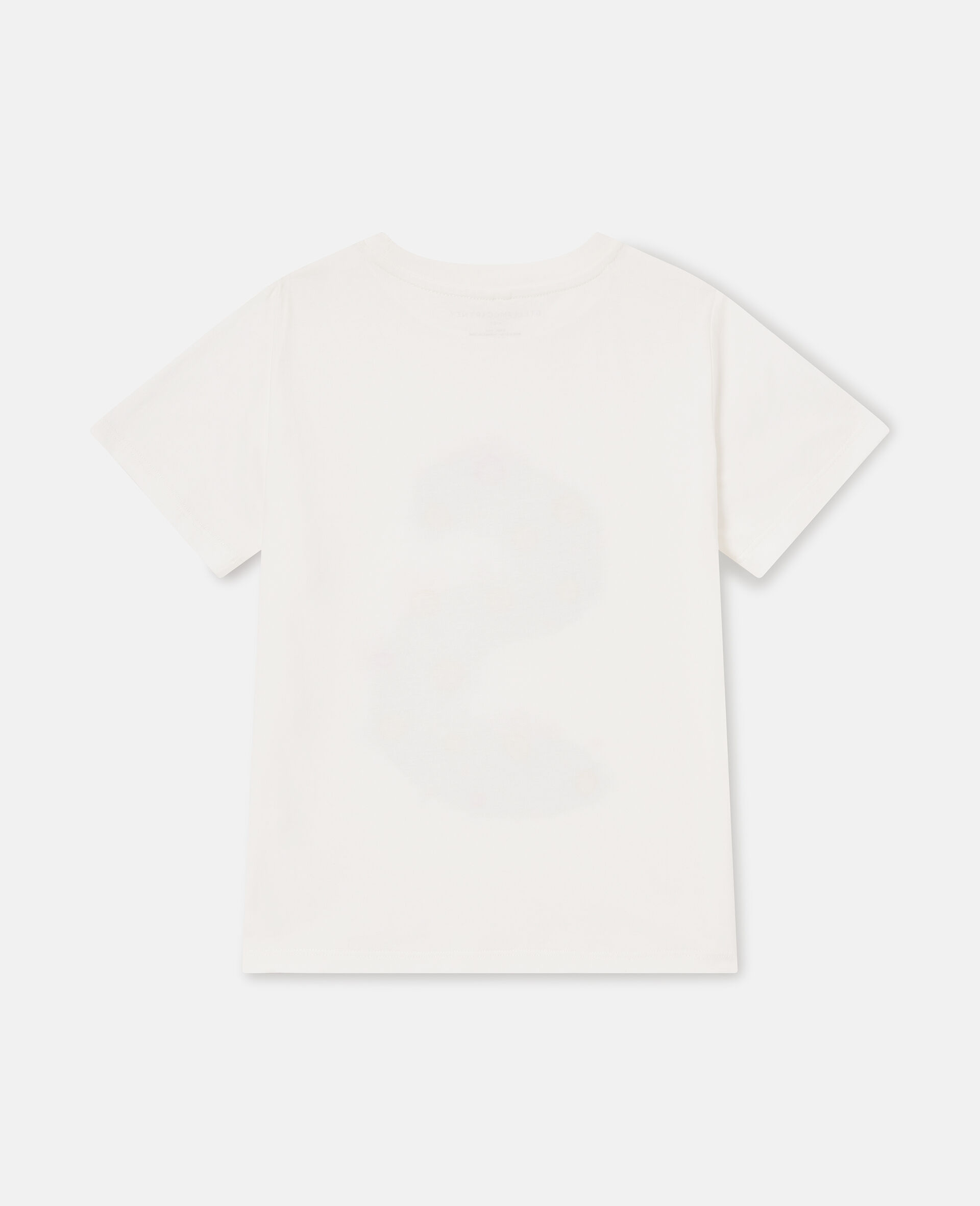 Floral S Graphic T-Shirt -White-large image number 2