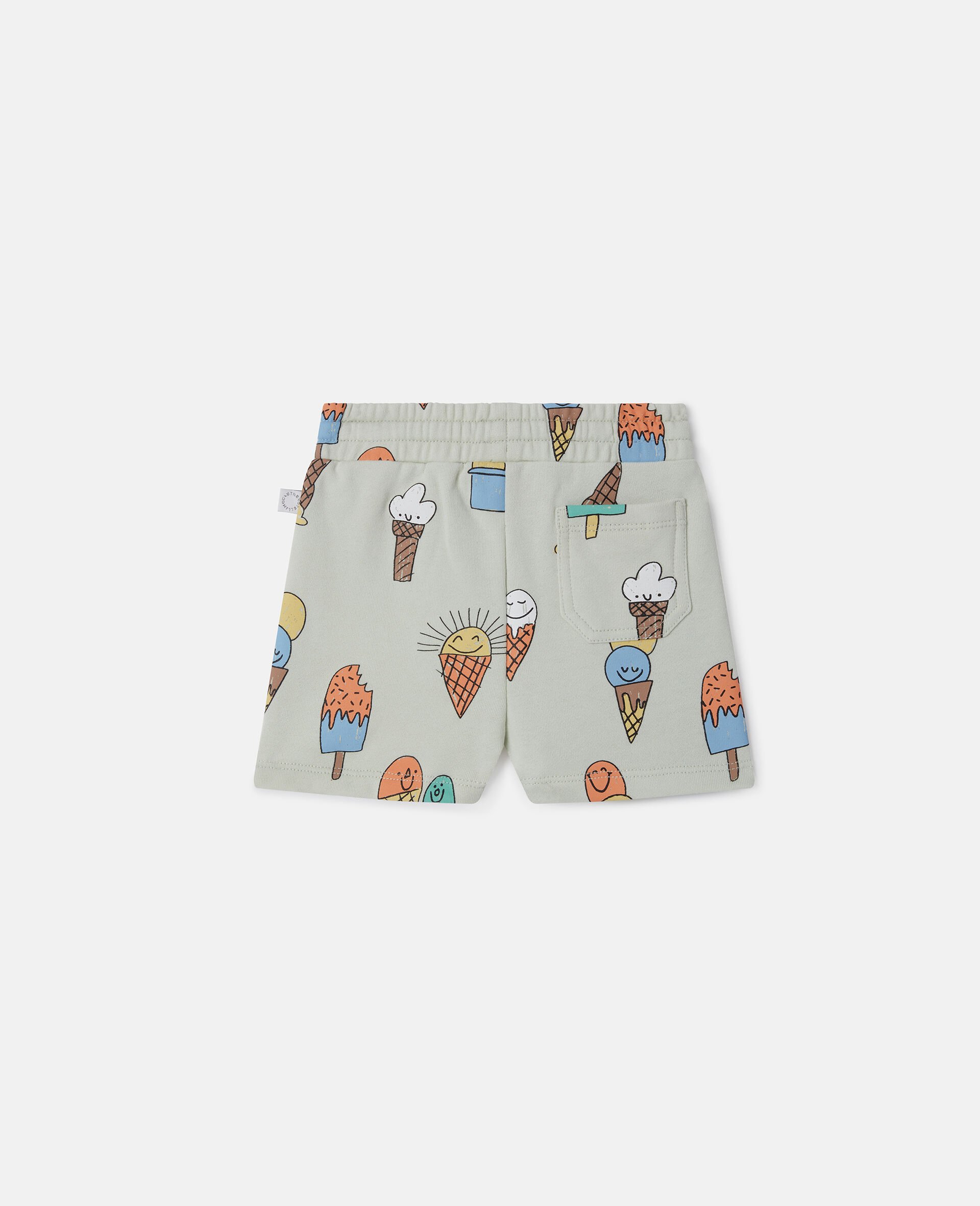 Short avec imprime glace-Gris-large image number 2