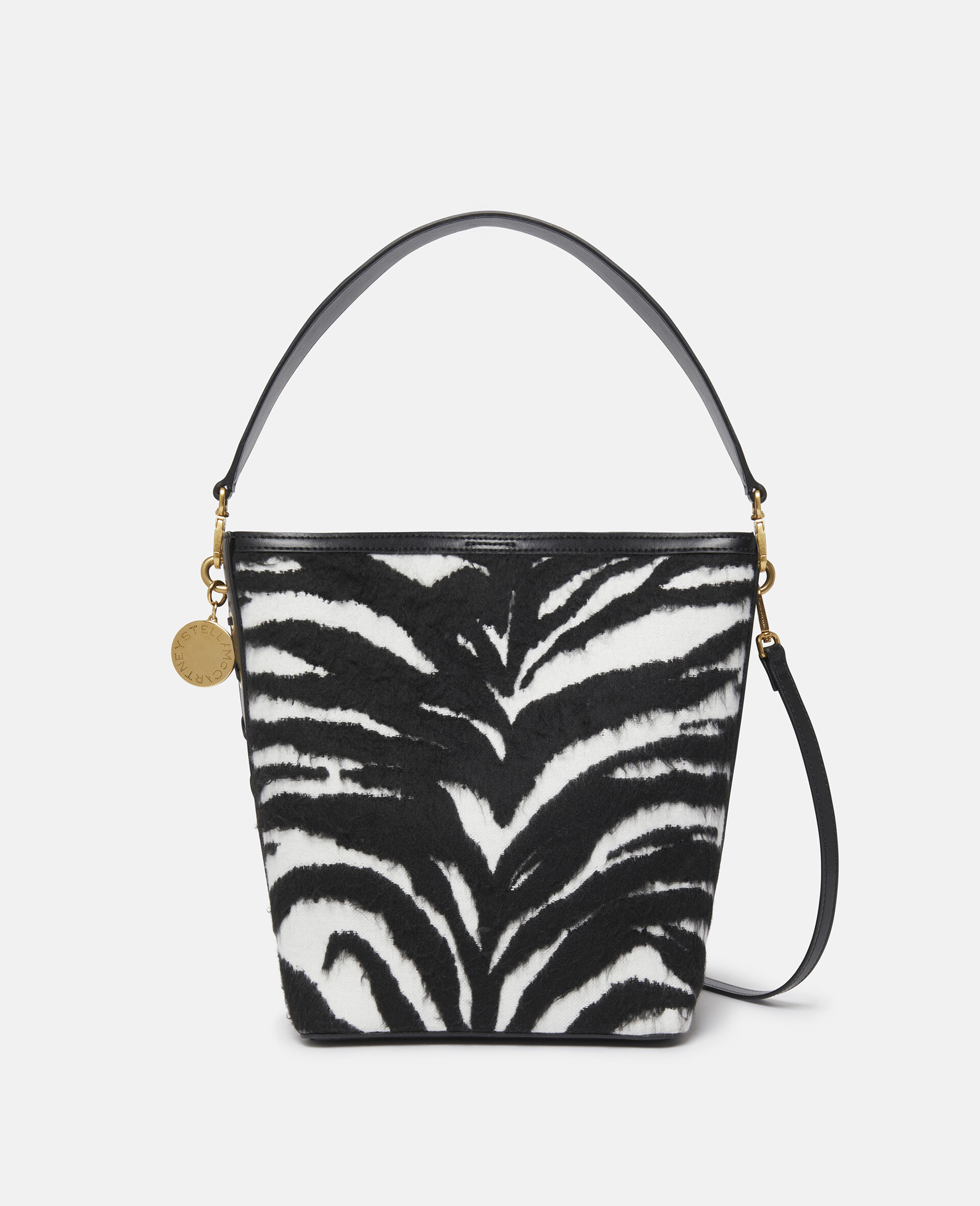Frayme Tiger Pattern Tote Bag-White-large image number 0