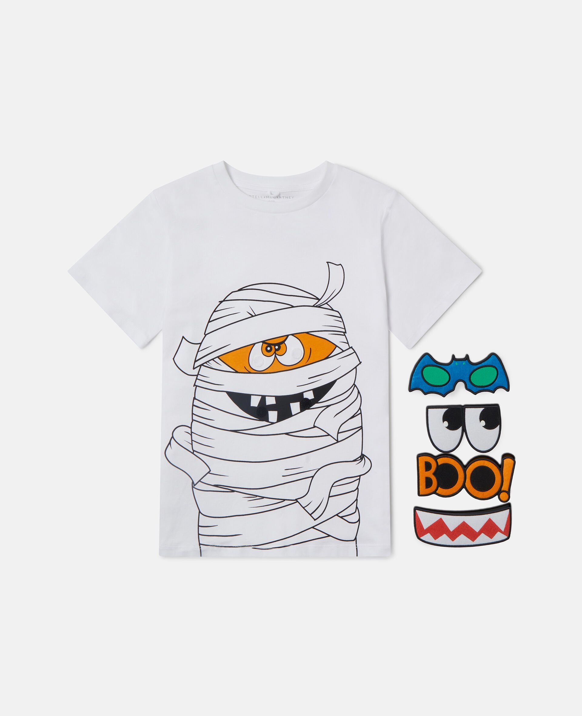 Zombie Graphic T-Shirt-White-large Zombie Graphic T-Shirt-White-large image number 3
