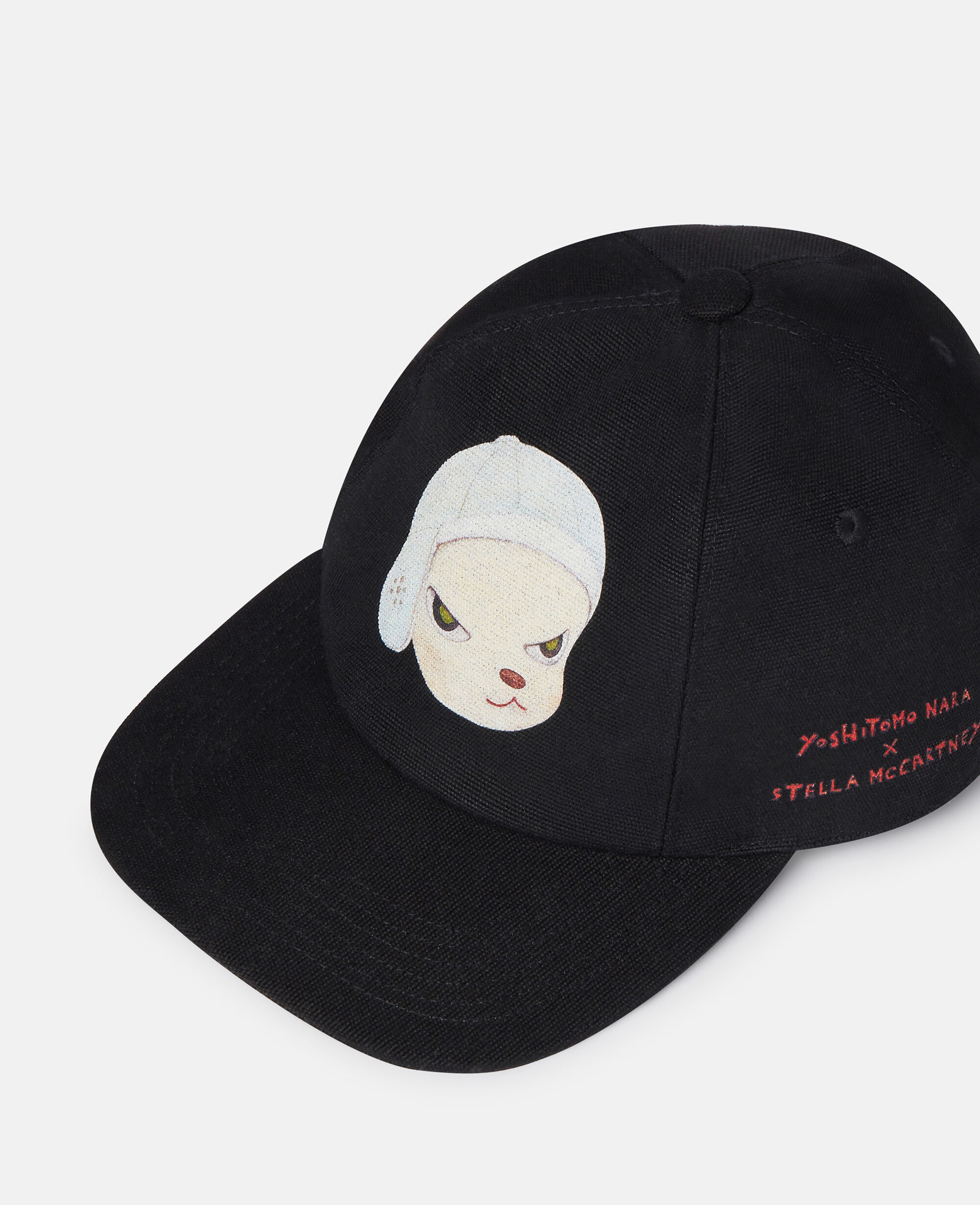 Women ウルトラブラック シーププリント ベースボールキャップ | Stella McCartney JP