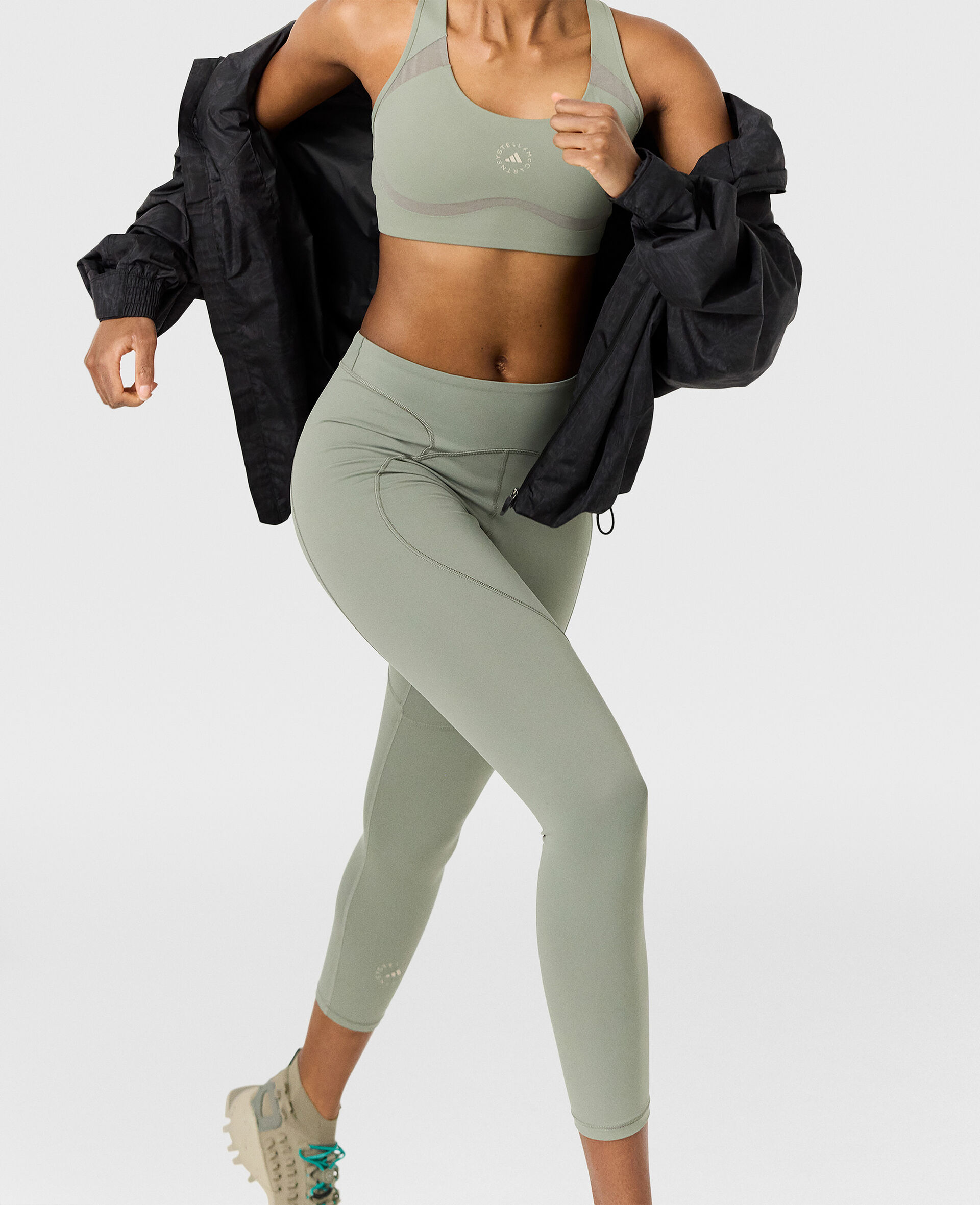 TruePurpose Training 7/8 Leggings-Green-large image number 6