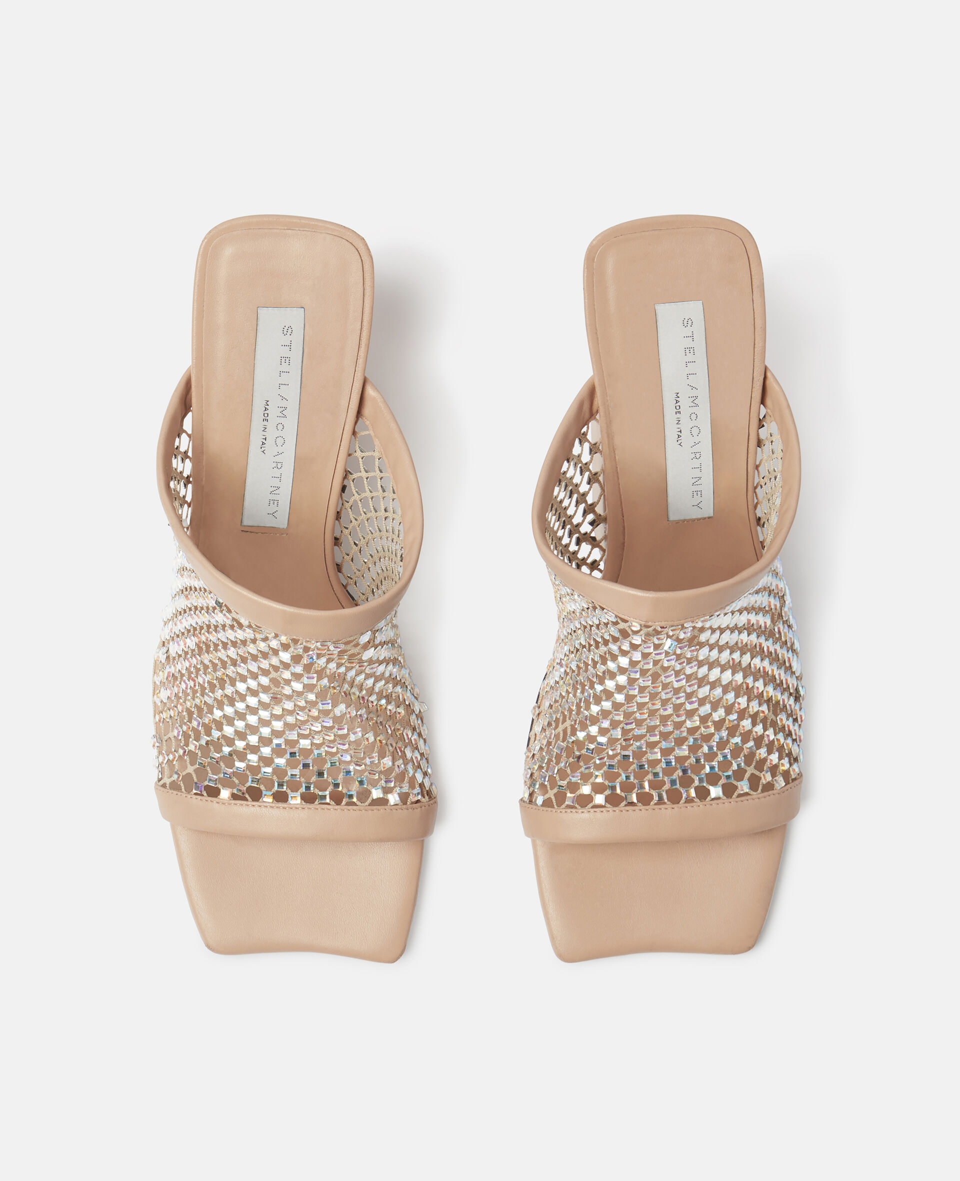 Crystal Mesh Mules-Black-large image number 3