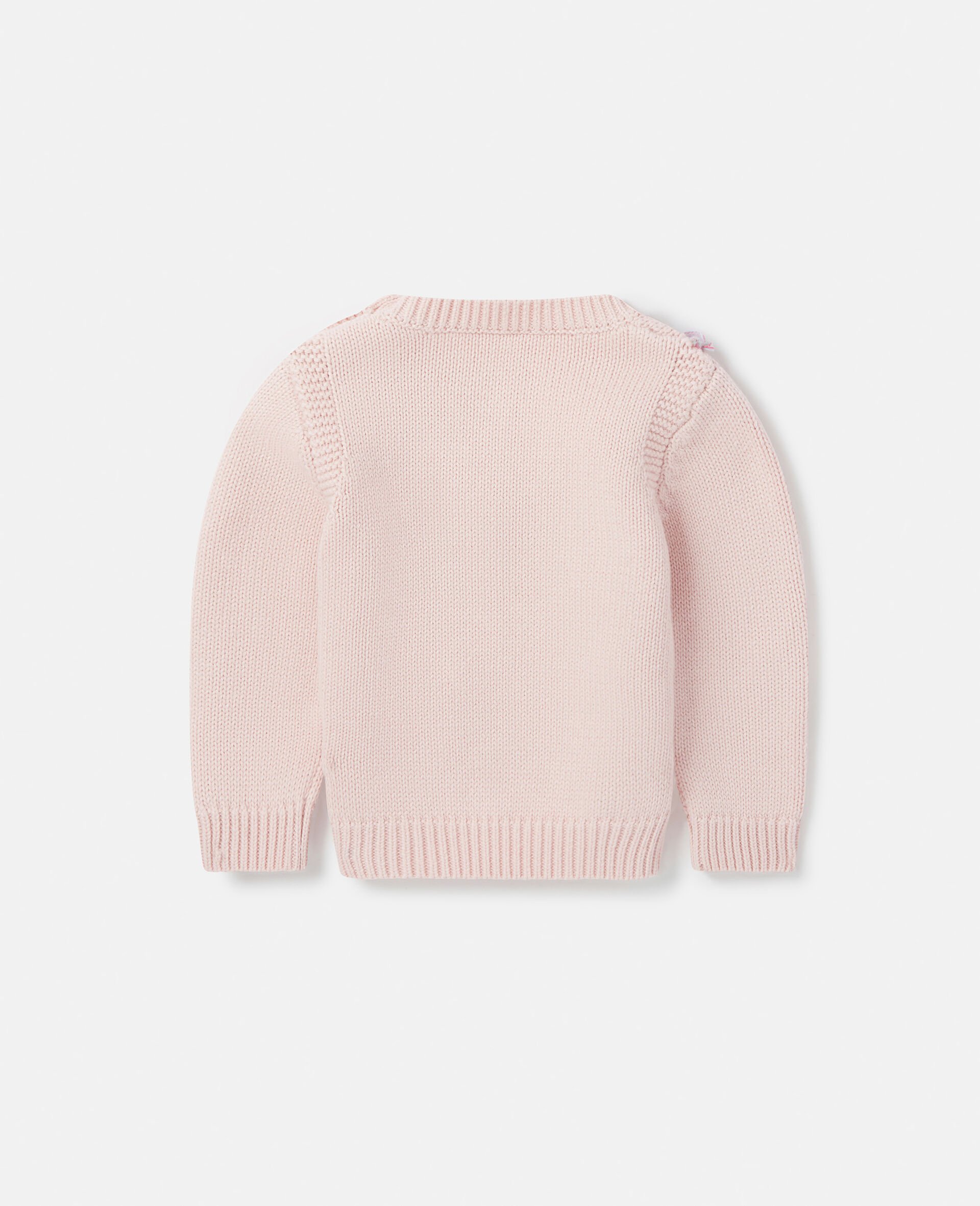 Rainbow Unicorn Fringed Jumper-Pink-large image number 2