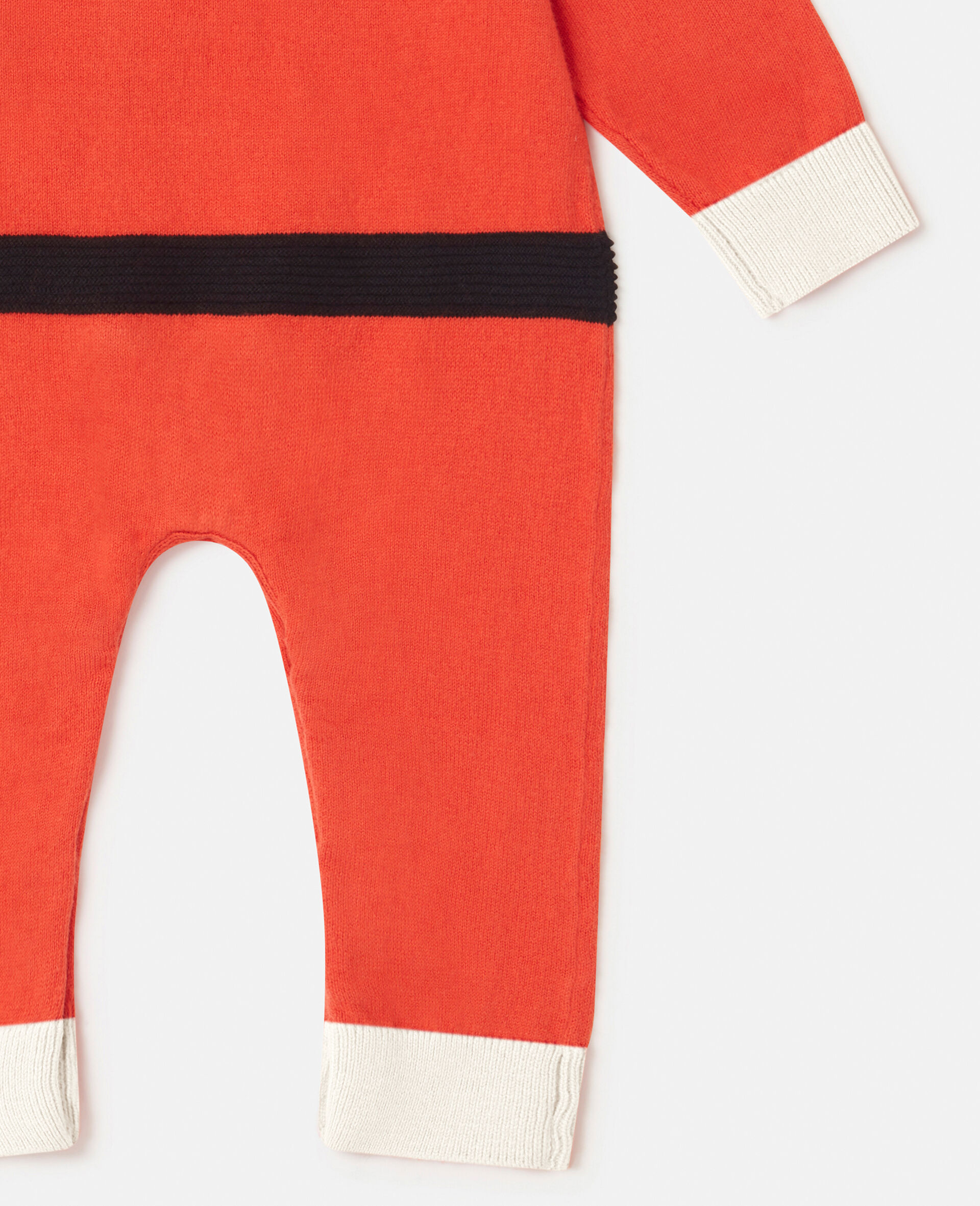 Santa’s Elf Knitted Sleepsuit-Red-large Santa’s Elf Knitted Sleepsuit-Red-large image number 3