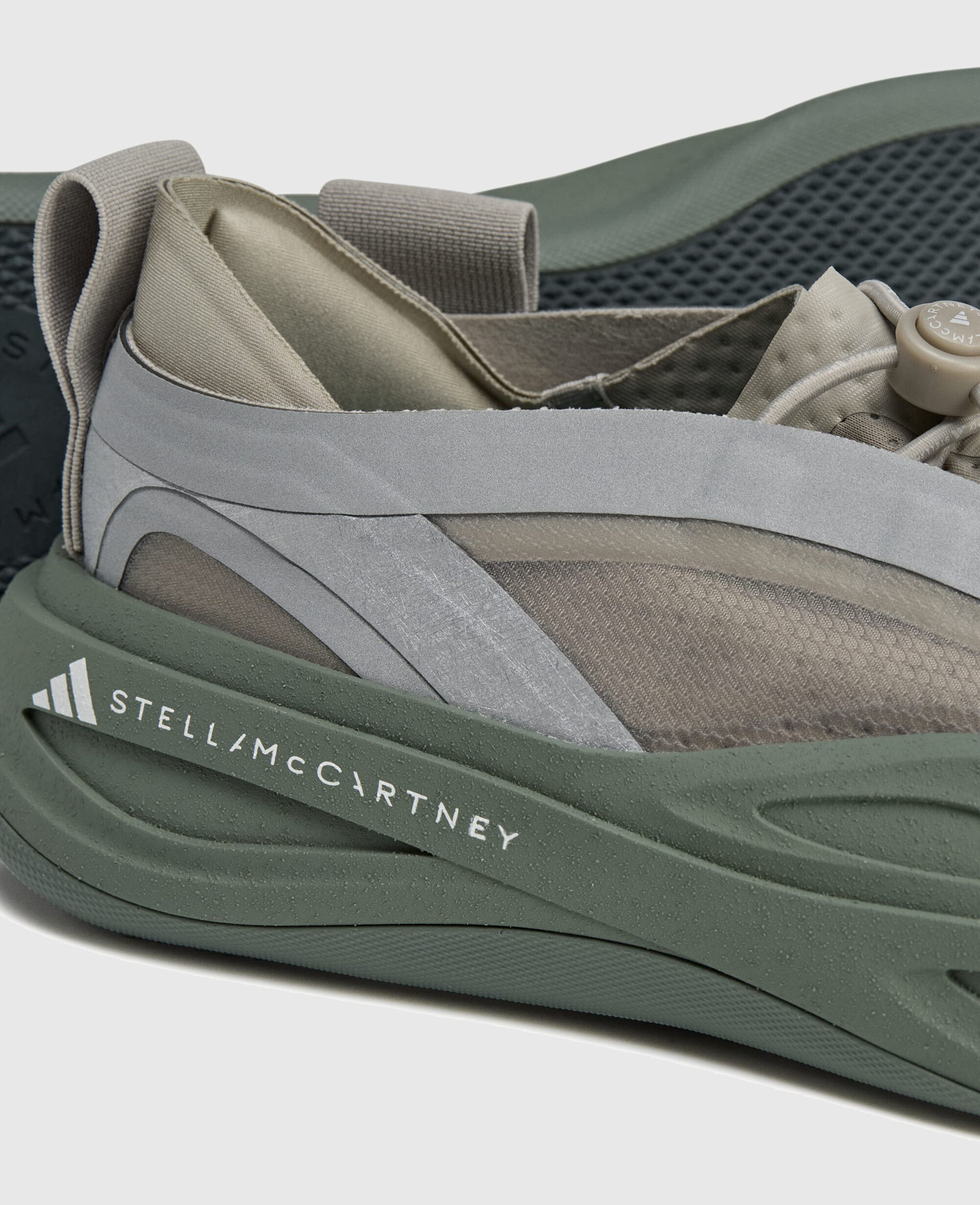Women Green Sportswear Low Ground Trainers | Stella McCartney US