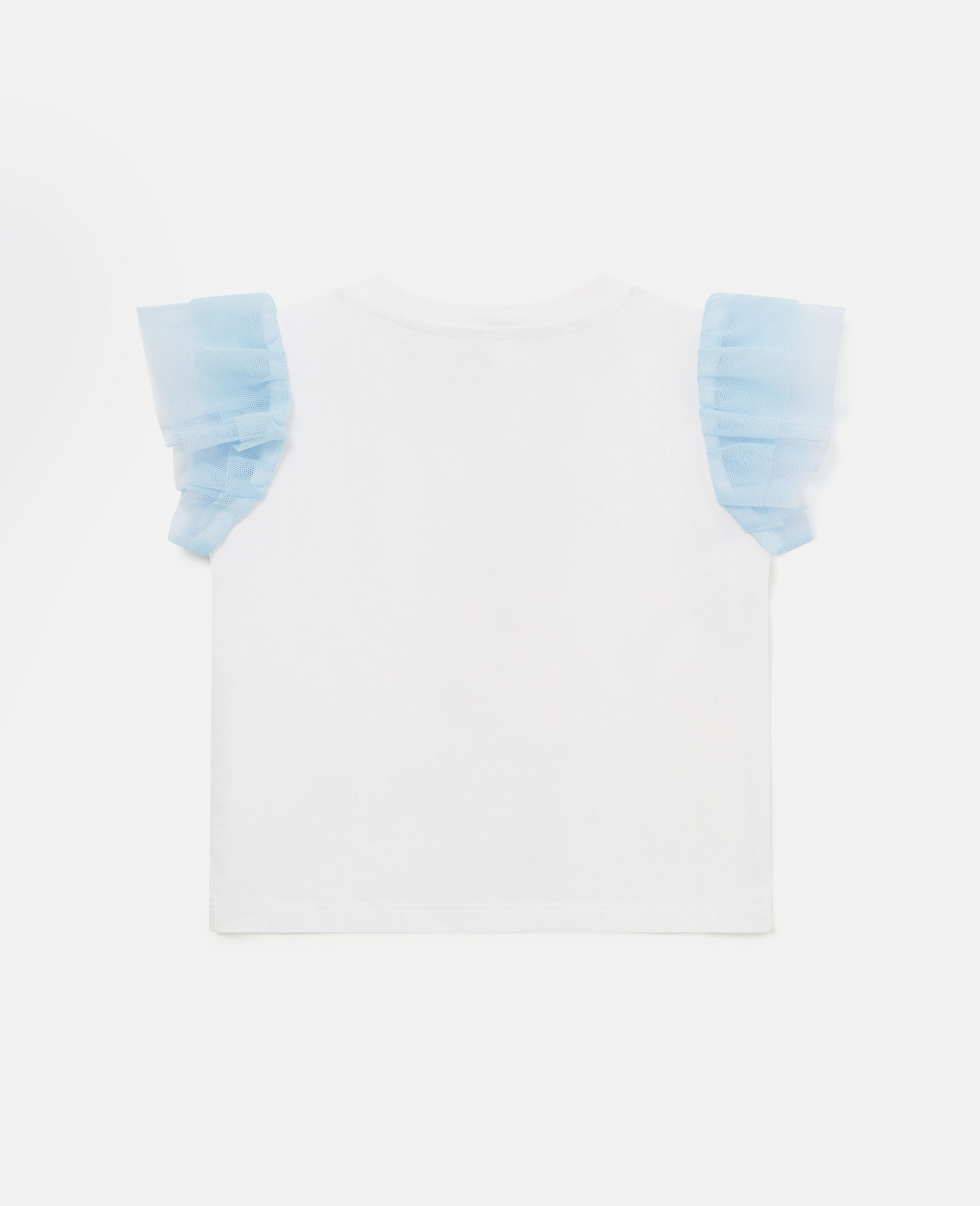 Stacked Starfish Graphic T-Shirt-White-large image number 2