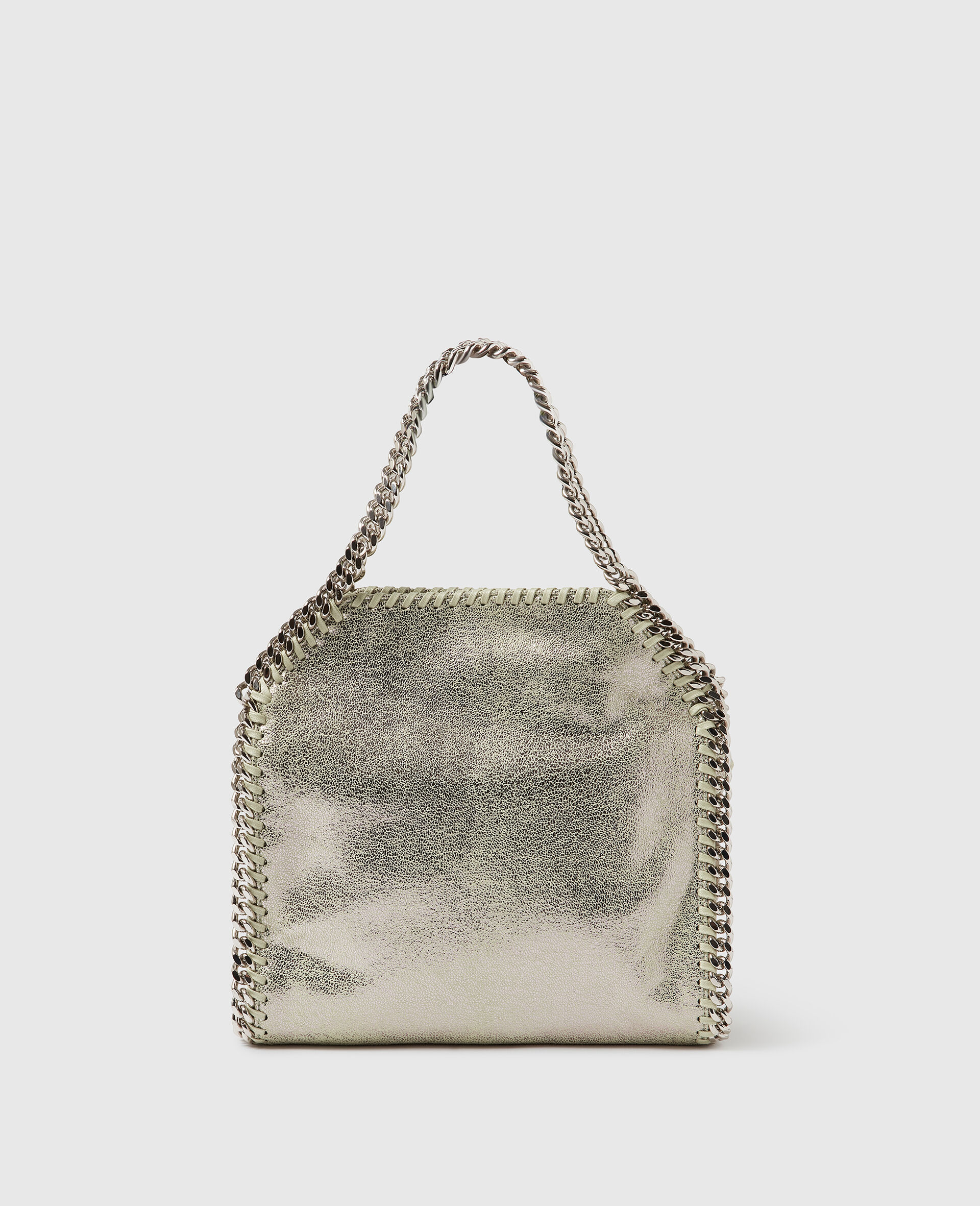 Falabella Mini Metallic Tote Bag-Green-large image number 2