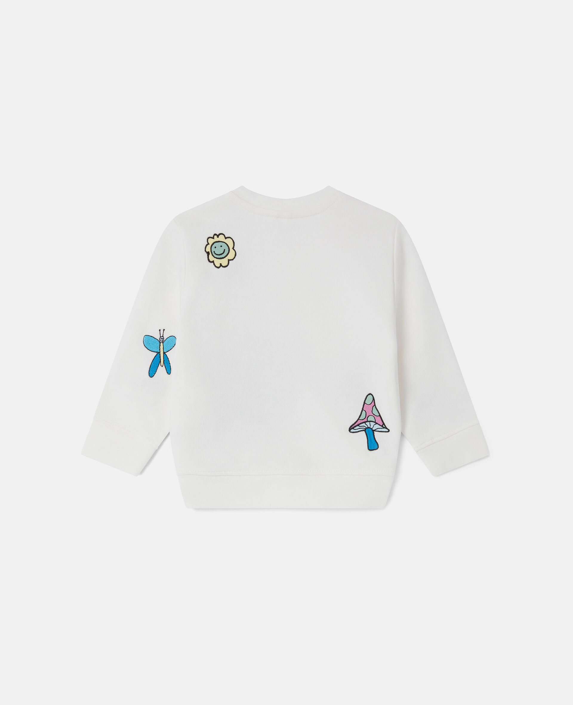 Woodland Friends Crewneck Sweater-White-large Woodland Friends Crewneck Sweater-White-large image number 2