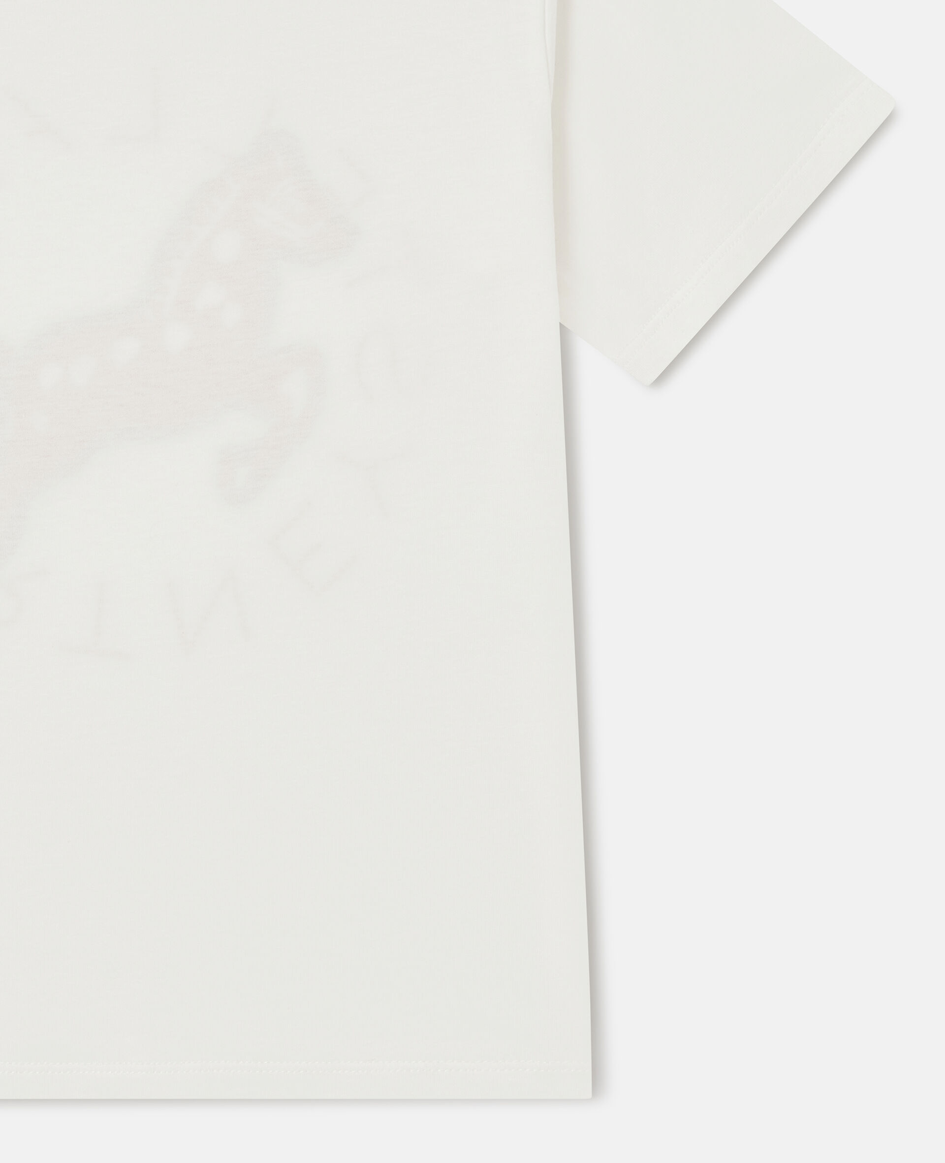 马儿图案T恤-Cream-large image number 3