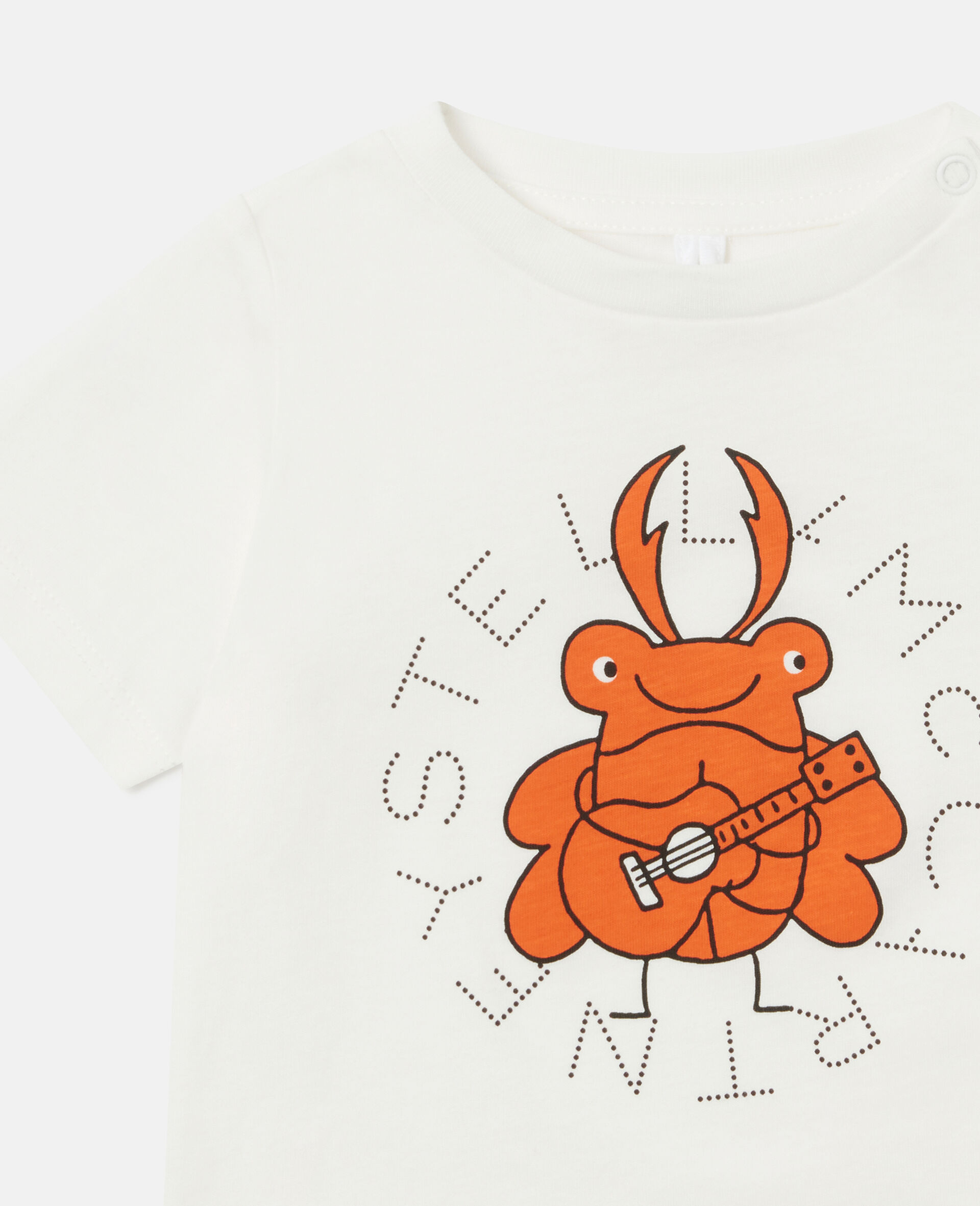 Bug Band Graphic T-Shirt-Cream-large image number 1