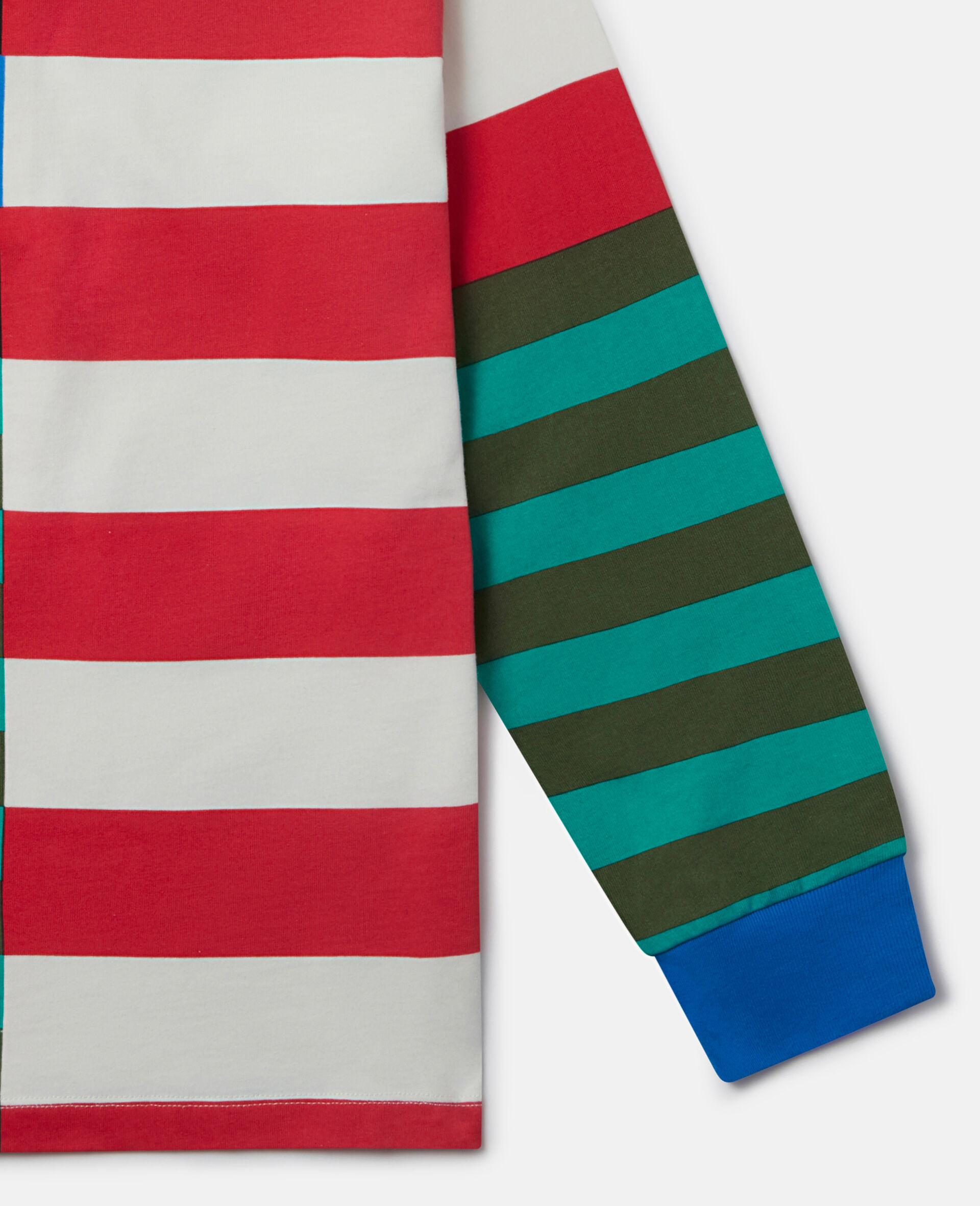 Variegated Stripe Rugby Top-Multicoloured-large image number 3