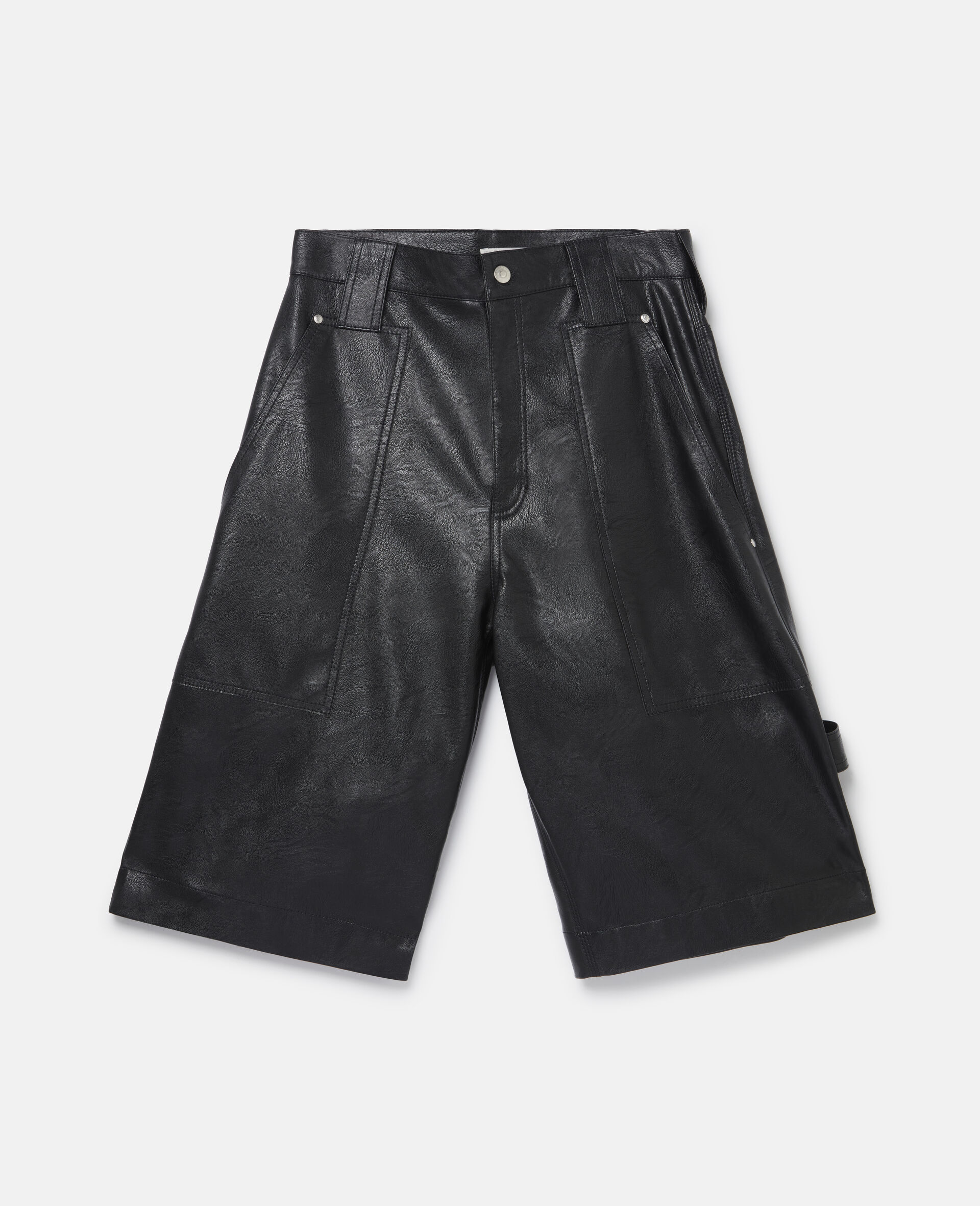 Alter Mat Knee-Length Shorts-Black-large image number 0
